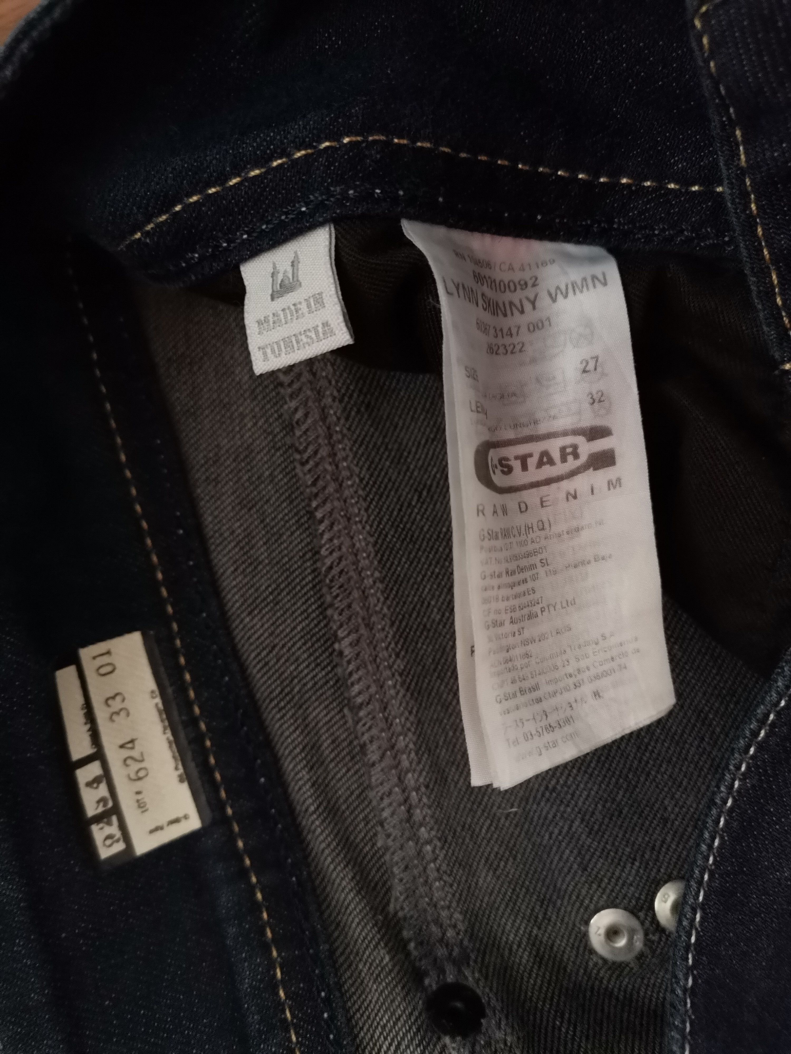 G-Star G-Star Raw Women's Jeans Size 27" / US 4 / IT 40 - 3 Thumbnail