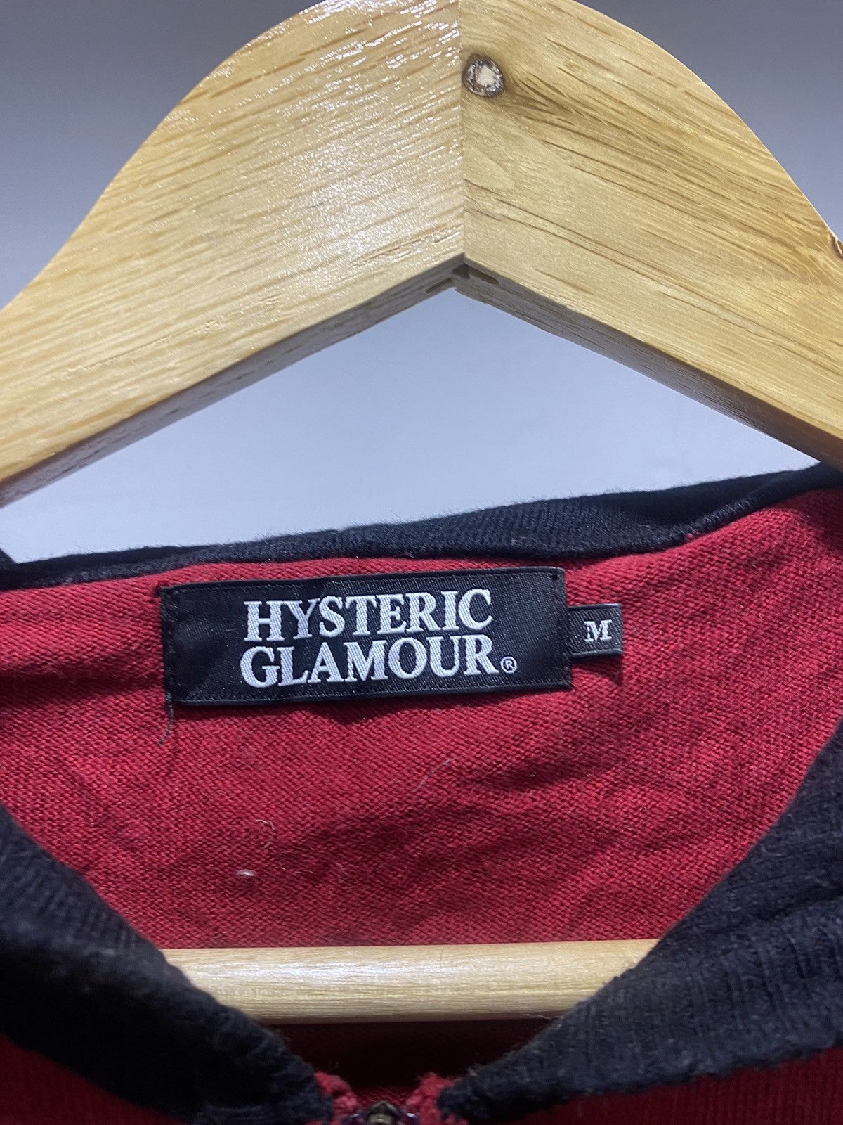 Hysteric Glamour Hysteric Glamour Knit Zipper Hoodie Punk Lgb Size US M / EU 48-50 / 2 - 8 Thumbnail