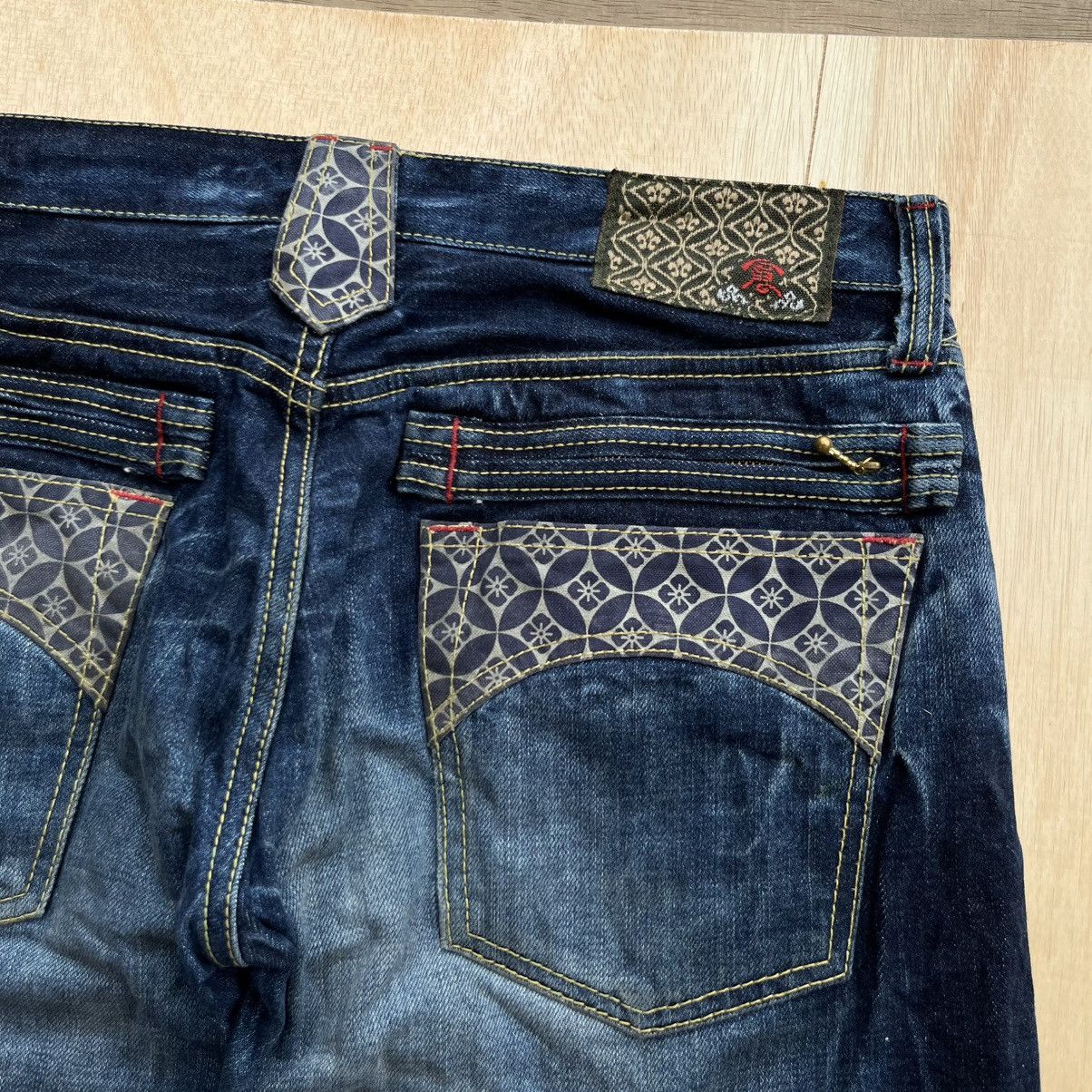Japanese Brand ETERNAL JAPANESE DISTRESSED DENIM VINTAGE JEANS Size US 34 / EU 50 - 6 Thumbnail