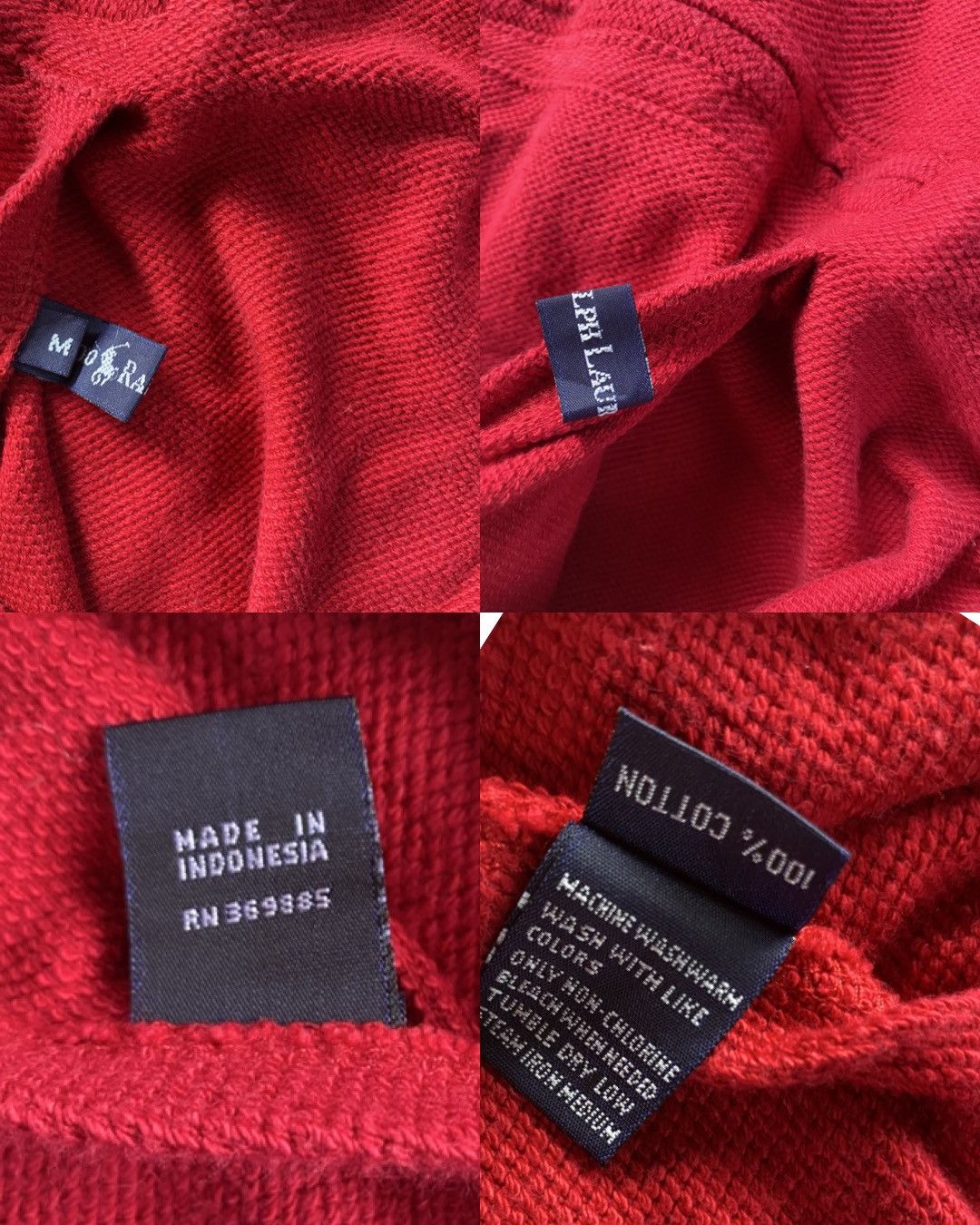 Polo Ralph Lauren × Ralph Lauren Rare Polo Ralph Lauren Reversible hoodie Size US M / EU 48-50 / 2 - 3 Thumbnail