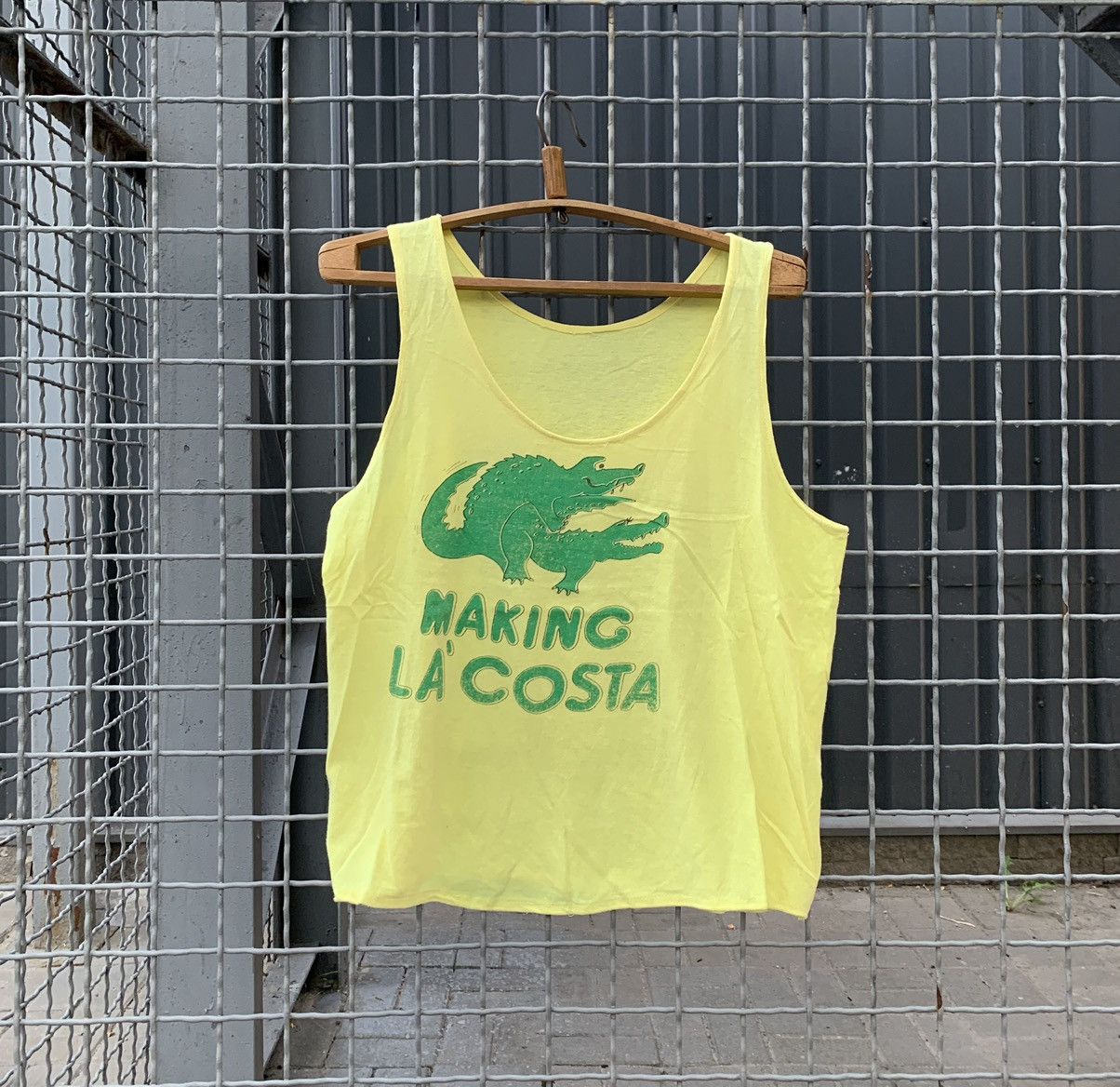 Lacoste Vintage Making Lacoste Humor Shirt Sex Tee Streetwear Size US M / EU 48-50 / 2 - 1 Thumbnail