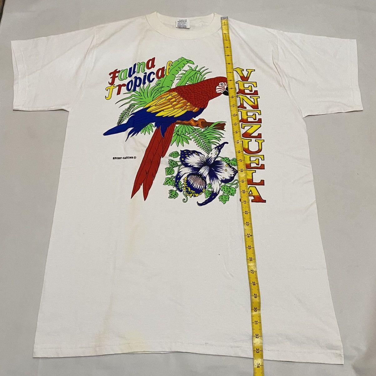 Other Vintage tshirt venezuela animal bird nature tropical sport Size US XL / EU 56 / 4 - 6 Thumbnail
