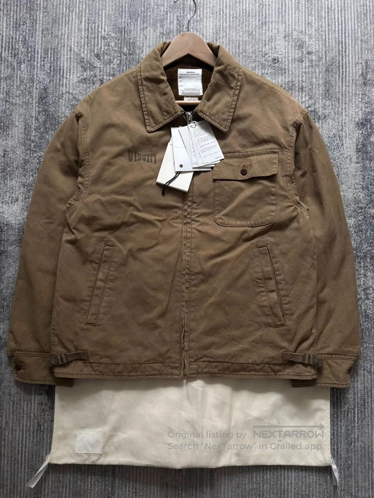 Visvim visvim 24ss rodney jacket in khaki. Size US S / EU 44-46 / 1 - 1 Thumbnail