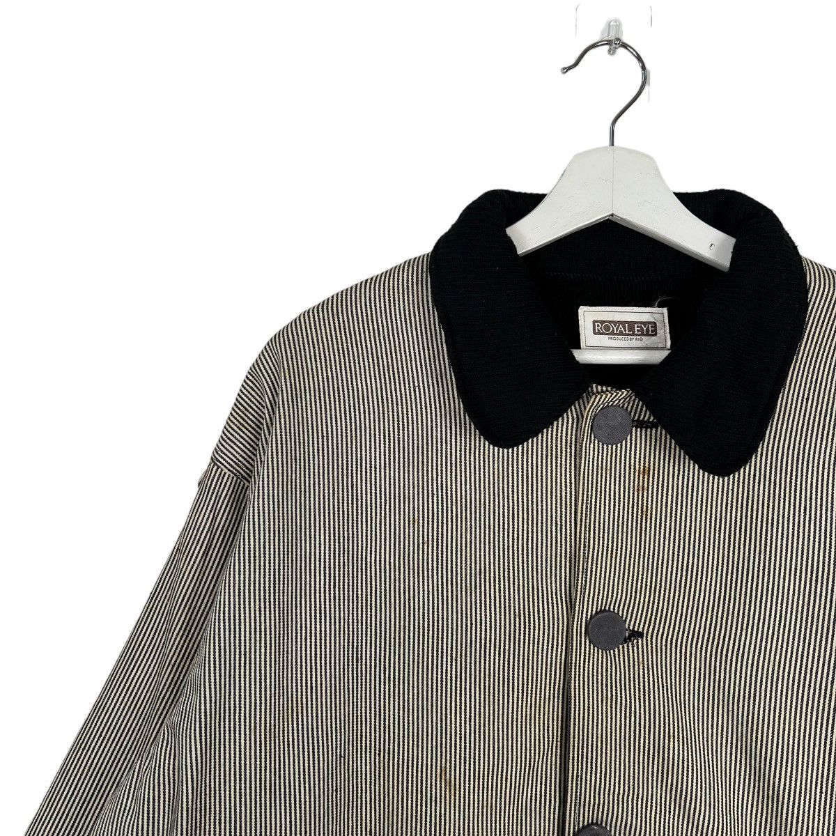 Issey Miyake 🔥 RIO ROYAL EYE HIKORY STRIPE CHORE JACKET Size US L / EU 52-54 / 3 - 7 Thumbnail