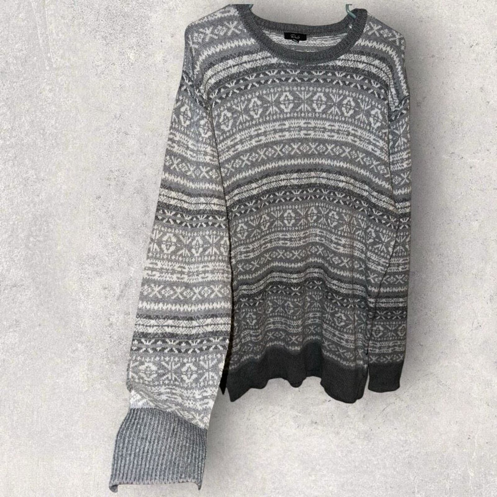 Rails Rails Carlisle Sweater - Silver Icicle - Size Large Size US L / EU 52-54 / 3 - 4 Thumbnail