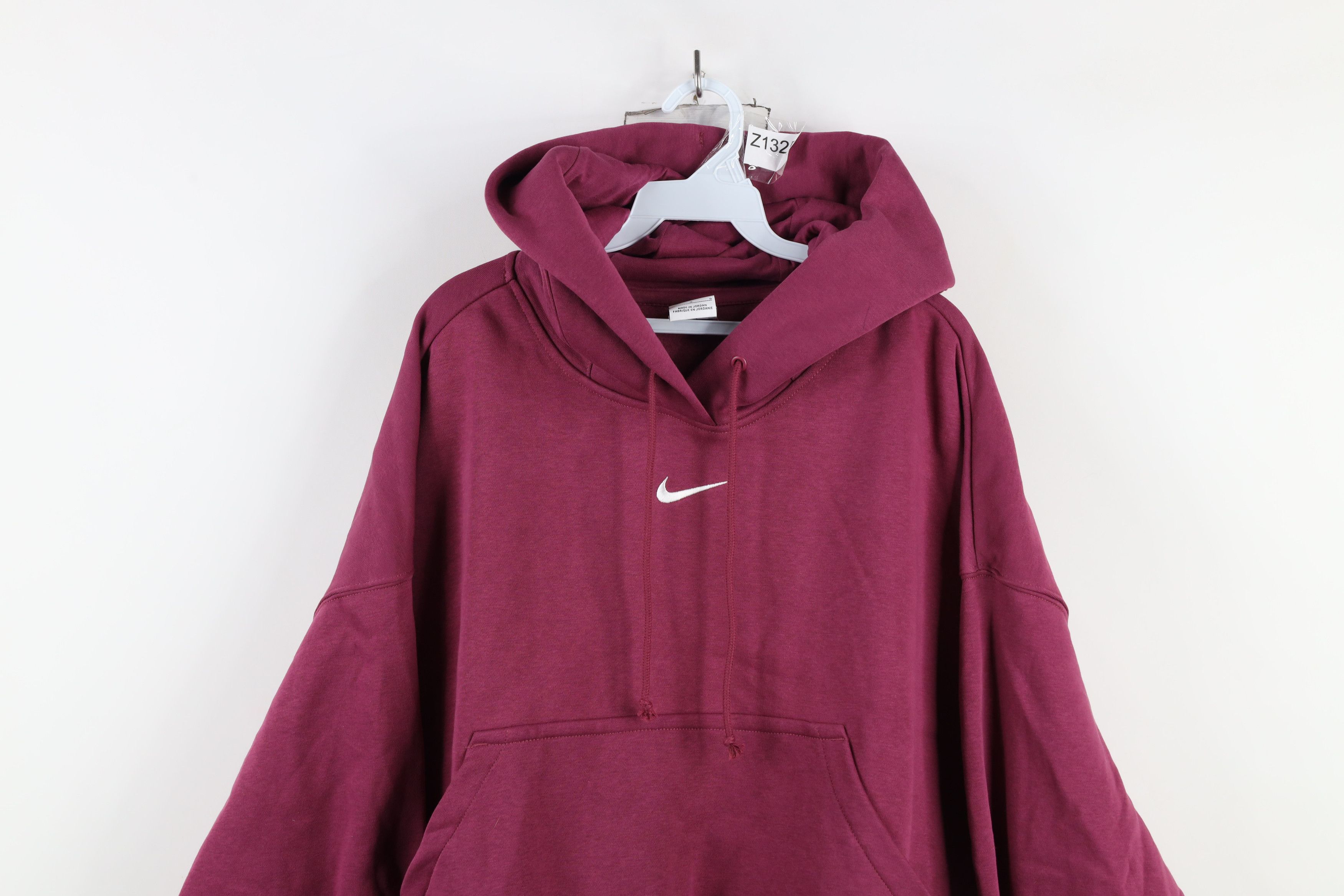 Nike × Vintage Deadstock Nike Scott Center Swoosh Baggy Oversized Hoodie Size L / US 10 / IT 46 - 2 Thumbnail