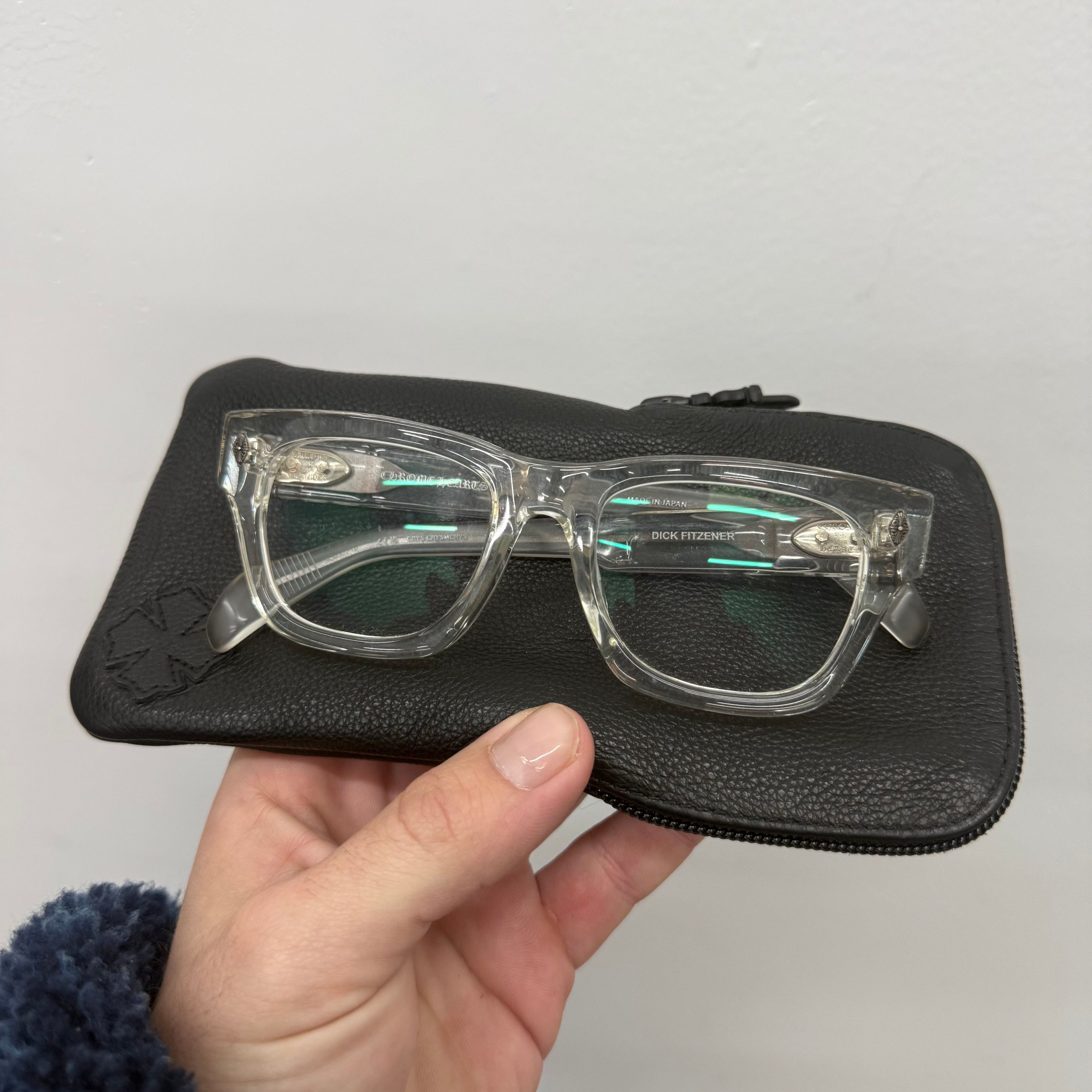 Chrome Hearts Chrome Hearts Louvin Cup Clear Glasses | Grailed