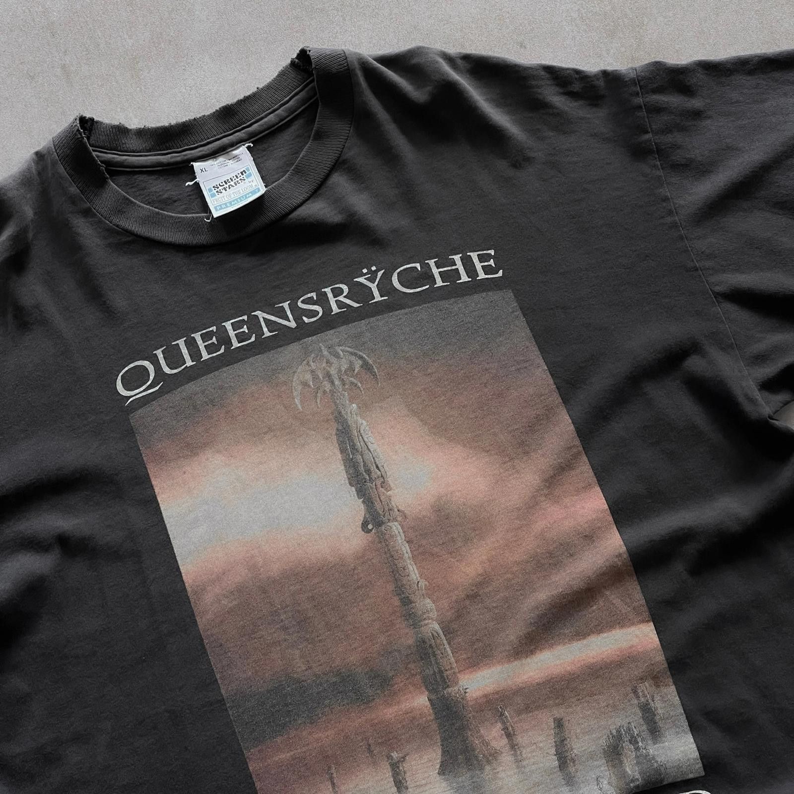 Designer 1990s Faded Queensrÿche Promised Land Tour Tee - XL Size US XL / EU 56 / 4 - 3 Thumbnail