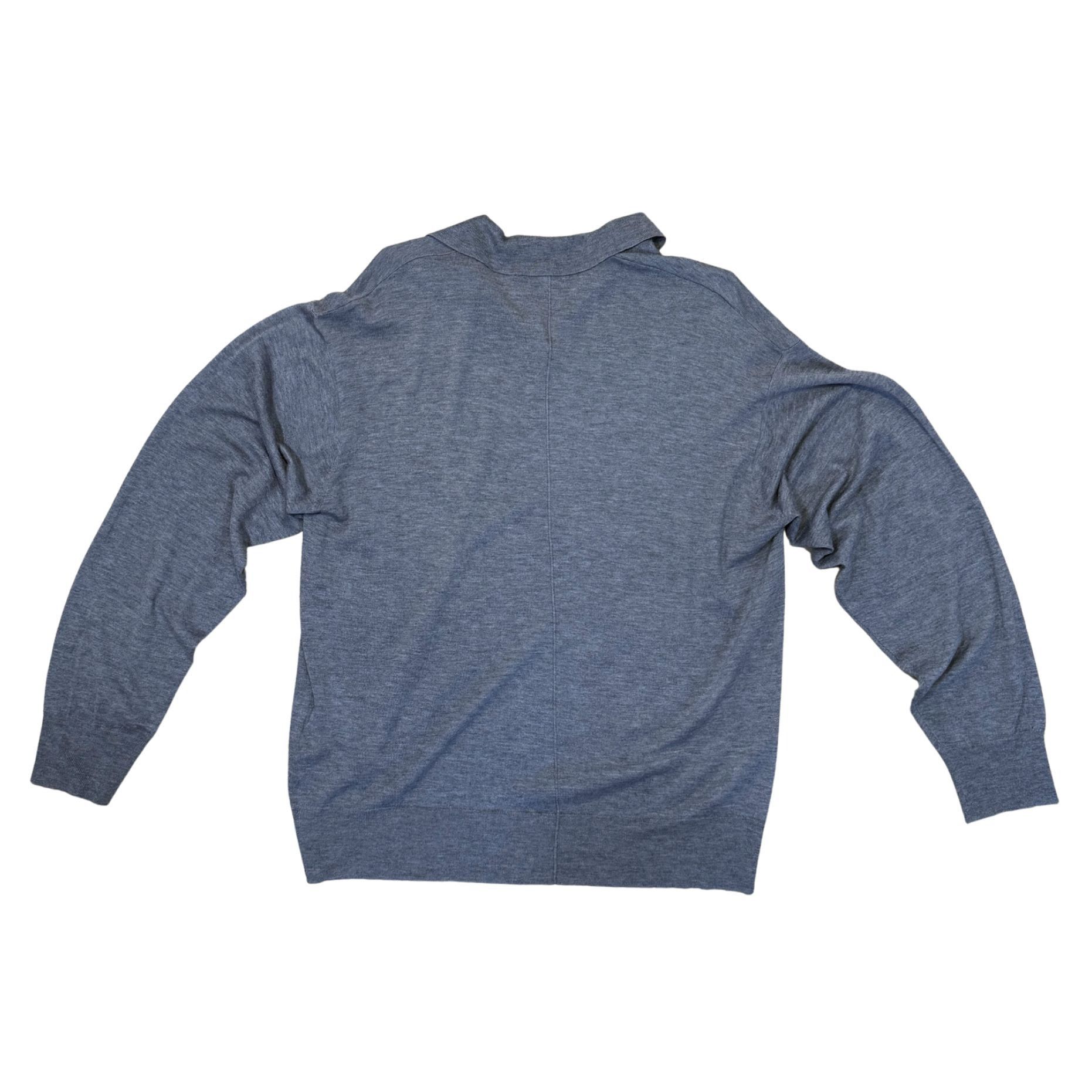 Other HARRIS TAPPER Long Sleeve Orwell Polo in Silk Wool EUC $399 Size S / US 4 / IT 40 - 6 Thumbnail
