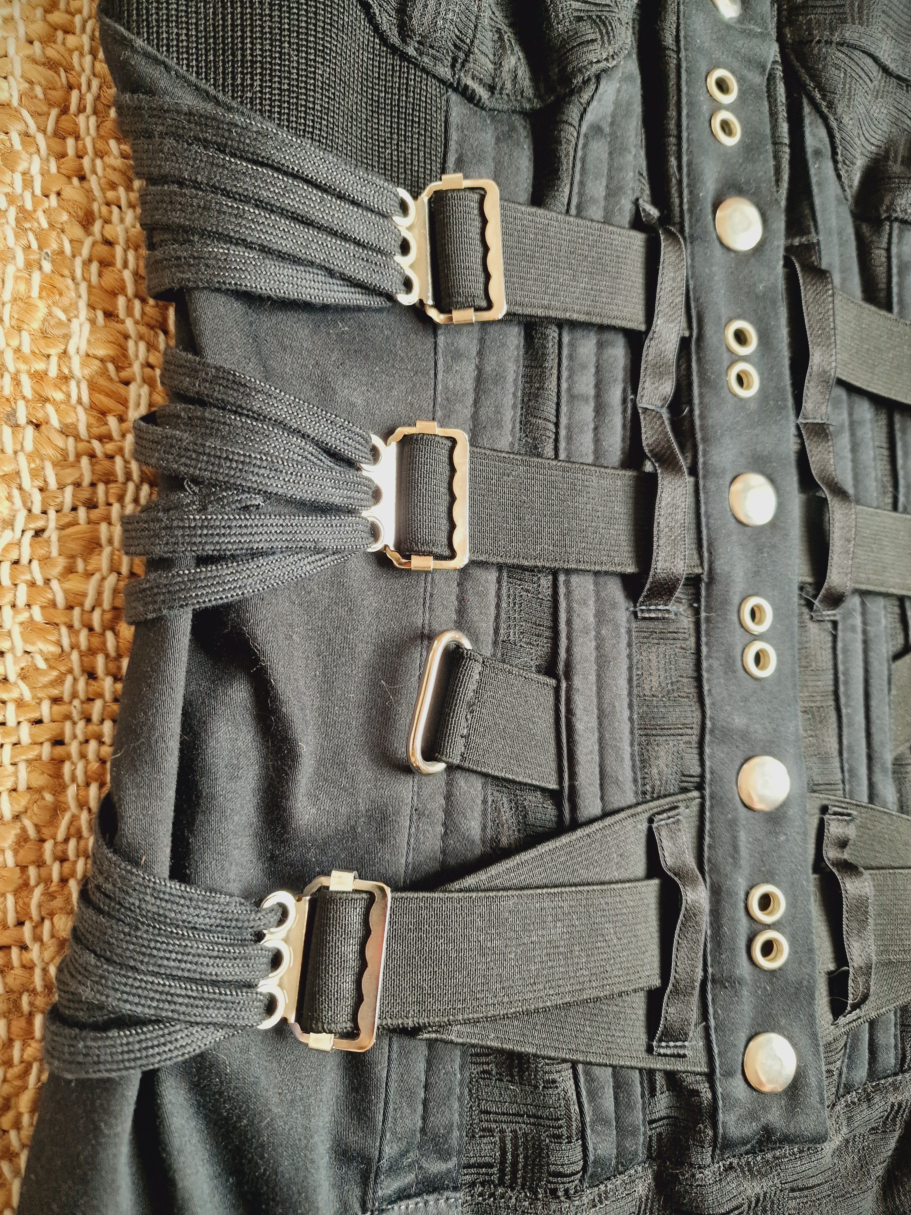 Dolce & Gabbana D&G Dolce and Gabbana Bondage Bustier Medium Corset Dress Size M / US 6-8 / IT 42-44 - 10 Thumbnail
