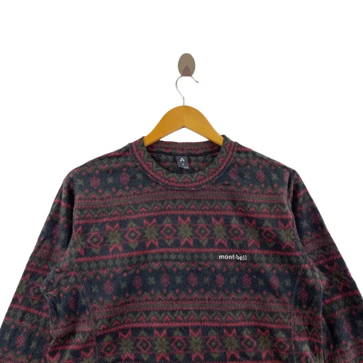 Montbell Vintage MONTBELL CLIMAPLUS Native Performance Fleece Sweater Size US S / EU 44-46 / 1 - 3 Thumbnail