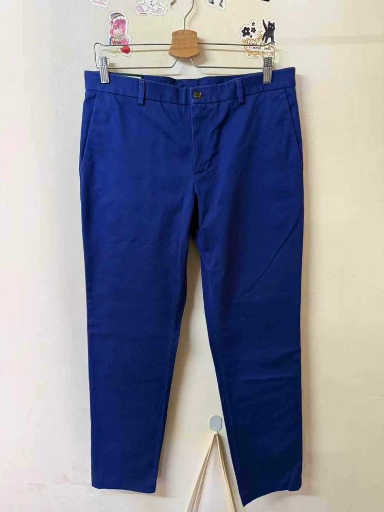 Gucci Gucci Red Logo Blue Pants Size 48 - dmc Size US 31 - 1 Thumbnail