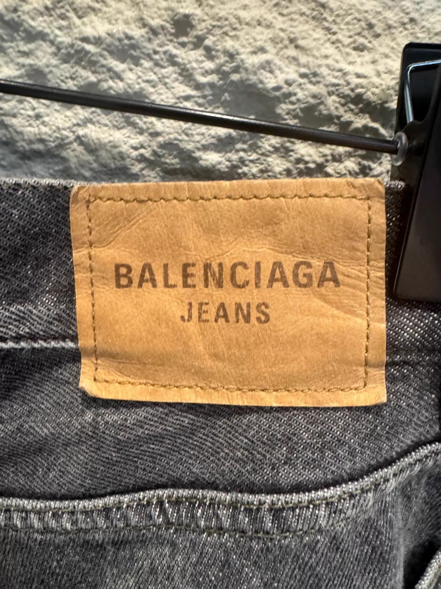 Balenciaga Black Denim Jeans - Size 30 Size US 30 / EU 46 - 4 Thumbnail
