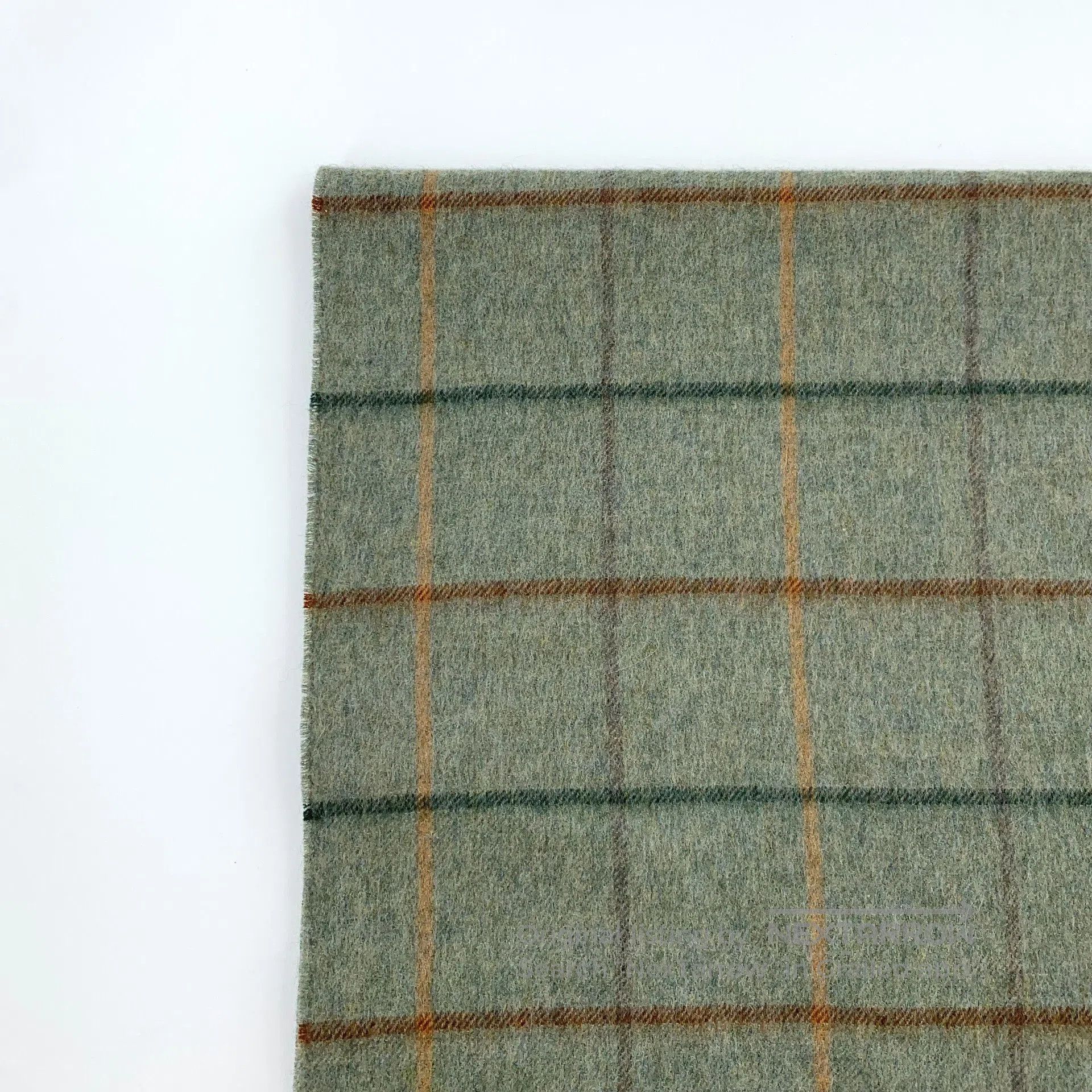 Loro Piana Loro Piana Green Plaid Cashmere Scarf. Size ONE SIZE - 2 Thumbnail