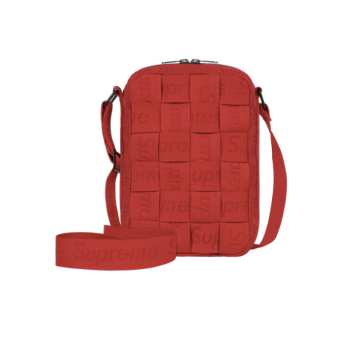 Supreme Supreme Woven Shoulder Bag Red | Grailed