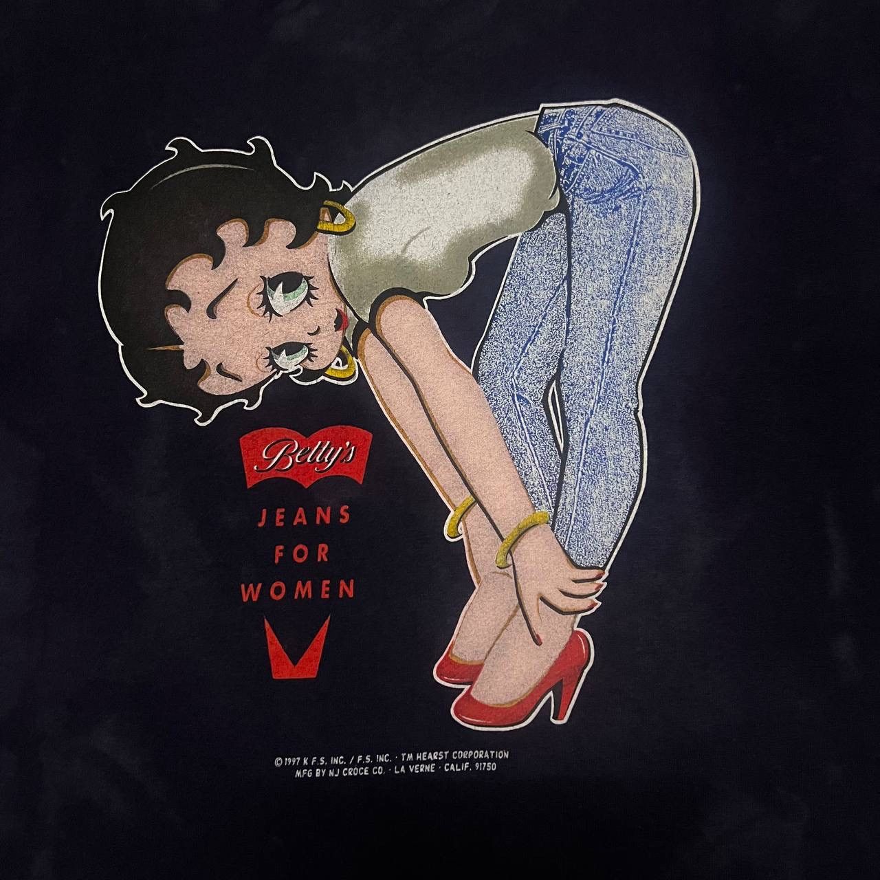 Cartoon Network Vintage Betty Boop Big Logo T shirt Size US M / EU 48-50 / 2 - 7 Thumbnail
