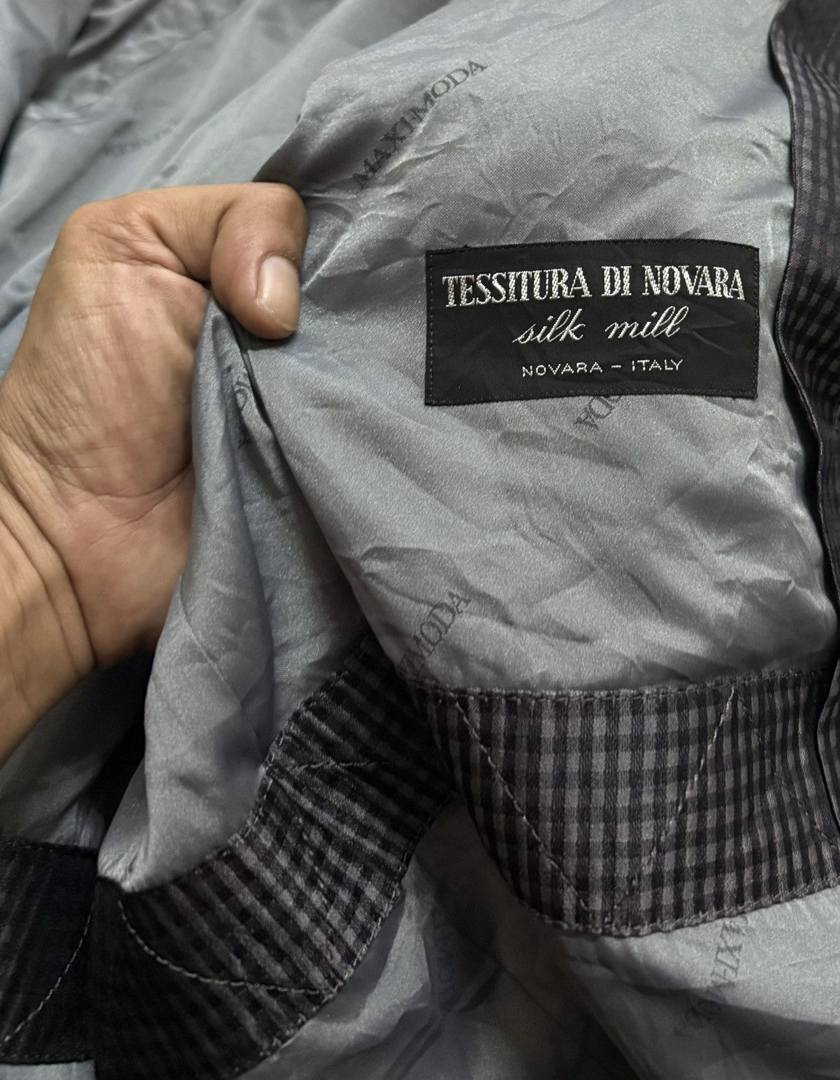 Vintage MAXI-MODA JACKET ITALY DESIGNER Size US L / EU 52-54 / 3 - 7 Thumbnail