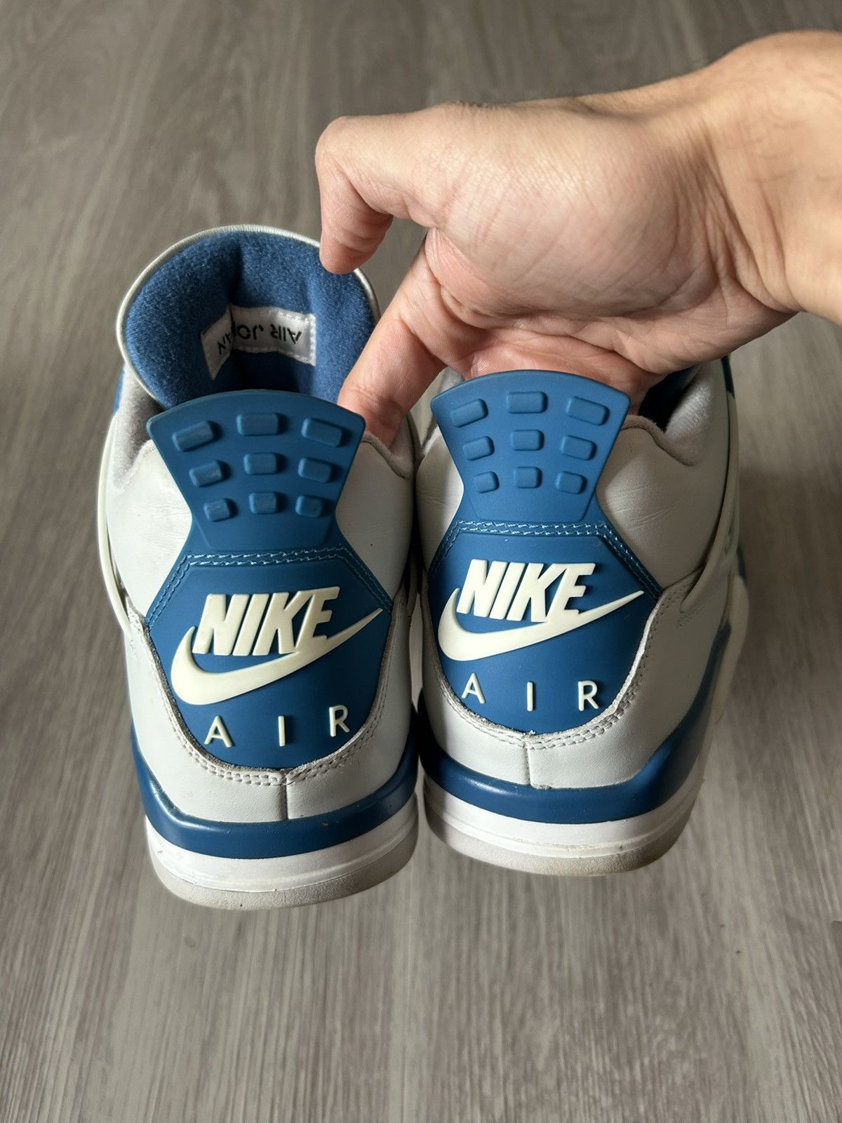 Jordan Brand Air Jordan Retro 4 Military Blue 2024 Size 9 Size US 9 / EU 42 - 5 Thumbnail