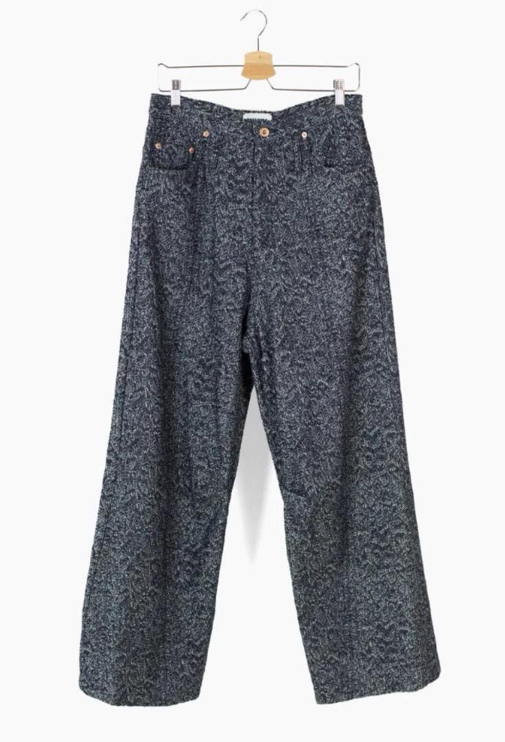 KOZABURO AW23 Snake Jacquard Extra Baggy Jeans Size US 30 / EU 46 - 1 Thumbnail