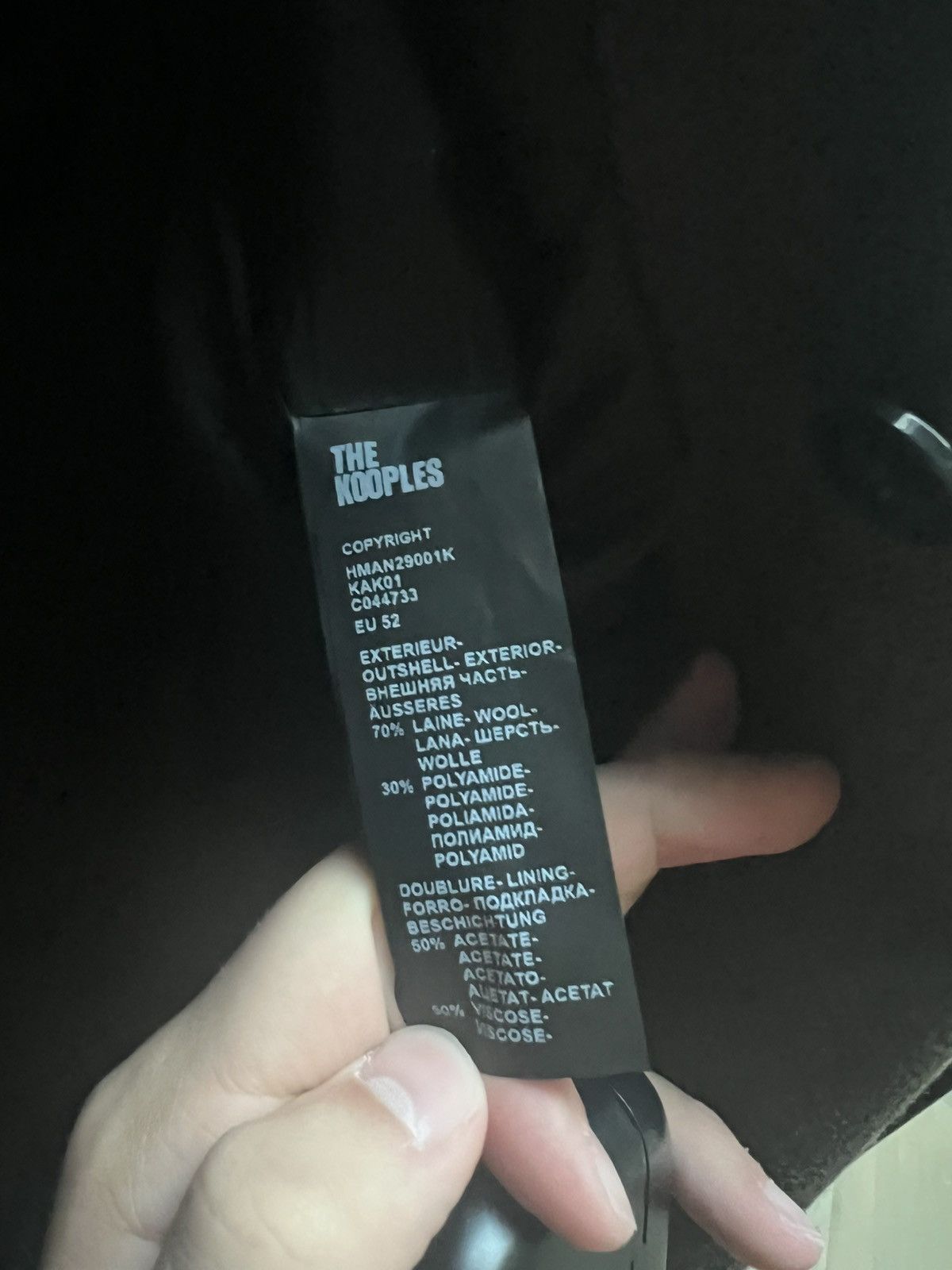The Kooples The Kooples Military Wool Coat – Size 52 (EU) Size US L / EU 52-54 / 3 - 10 Thumbnail