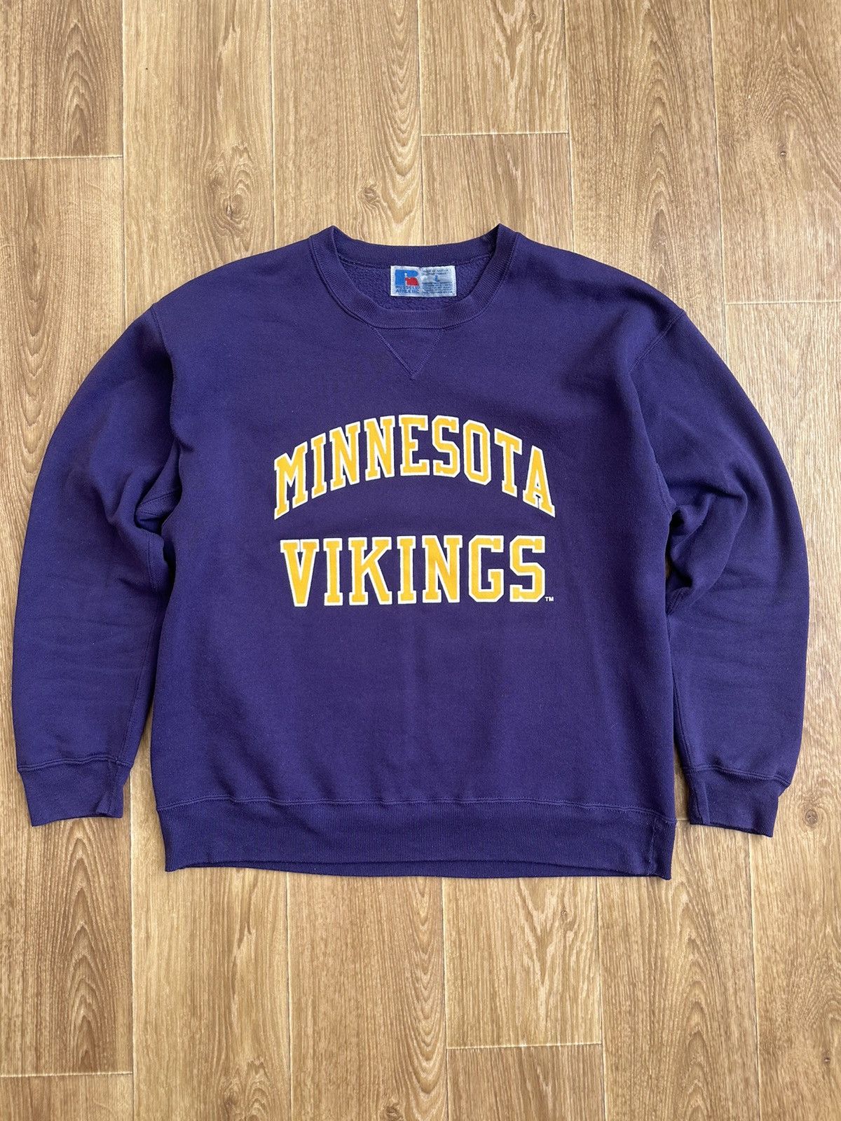 Russell Athletic 90s Minnesota Vikings Sweatshirt Russell Athletic Size US L / EU 52-54 / 3 - 1 Thumbnail