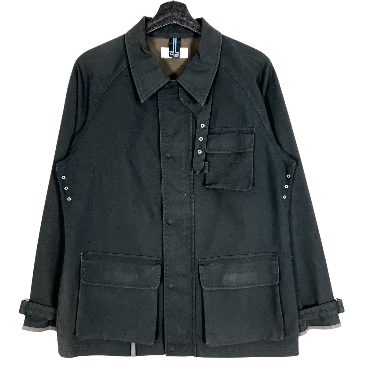 Lanvin Lanvin Women Multipocket Zipper Jacket Size L / US 10 / IT 46 - 1 Thumbnail