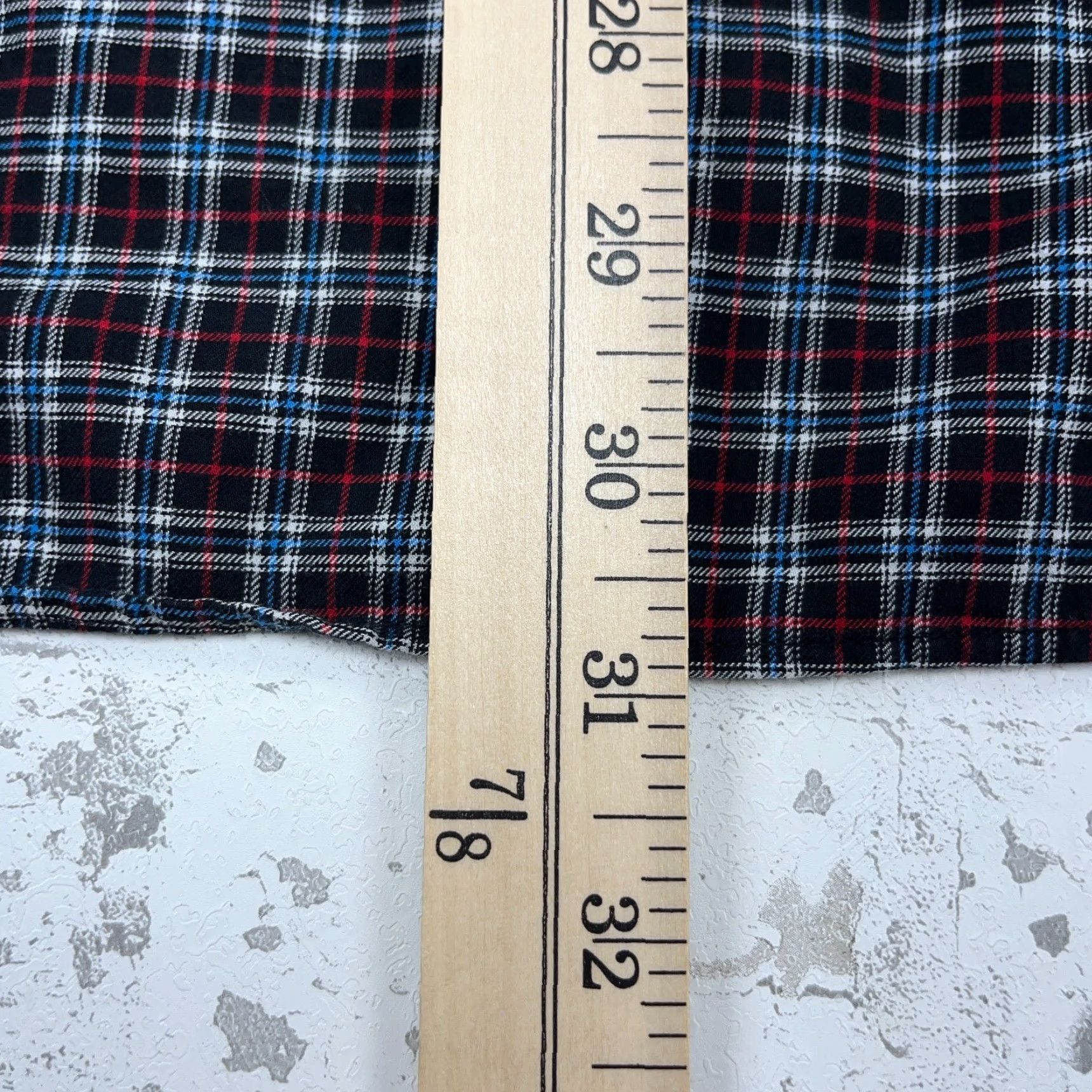 Ralph Lauren Ralph Lauren Shirt Men XL Black Plaid Flannel Button-Up Casual Adult Size US XL / EU 56 / 4 - 7 Thumbnail