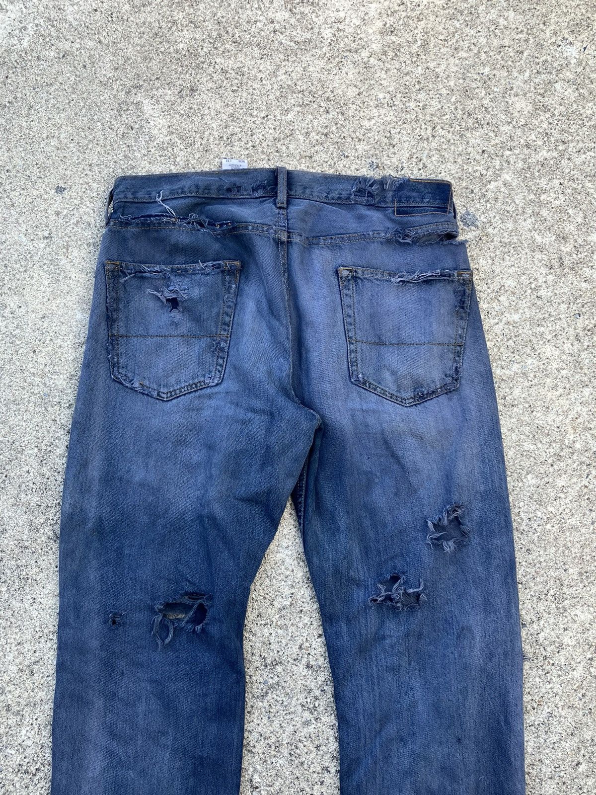 Designer Authentic Signature Levi Strauss Regular Fit (Custom 1/1) Size US 34 / EU 50 - 4 Thumbnail