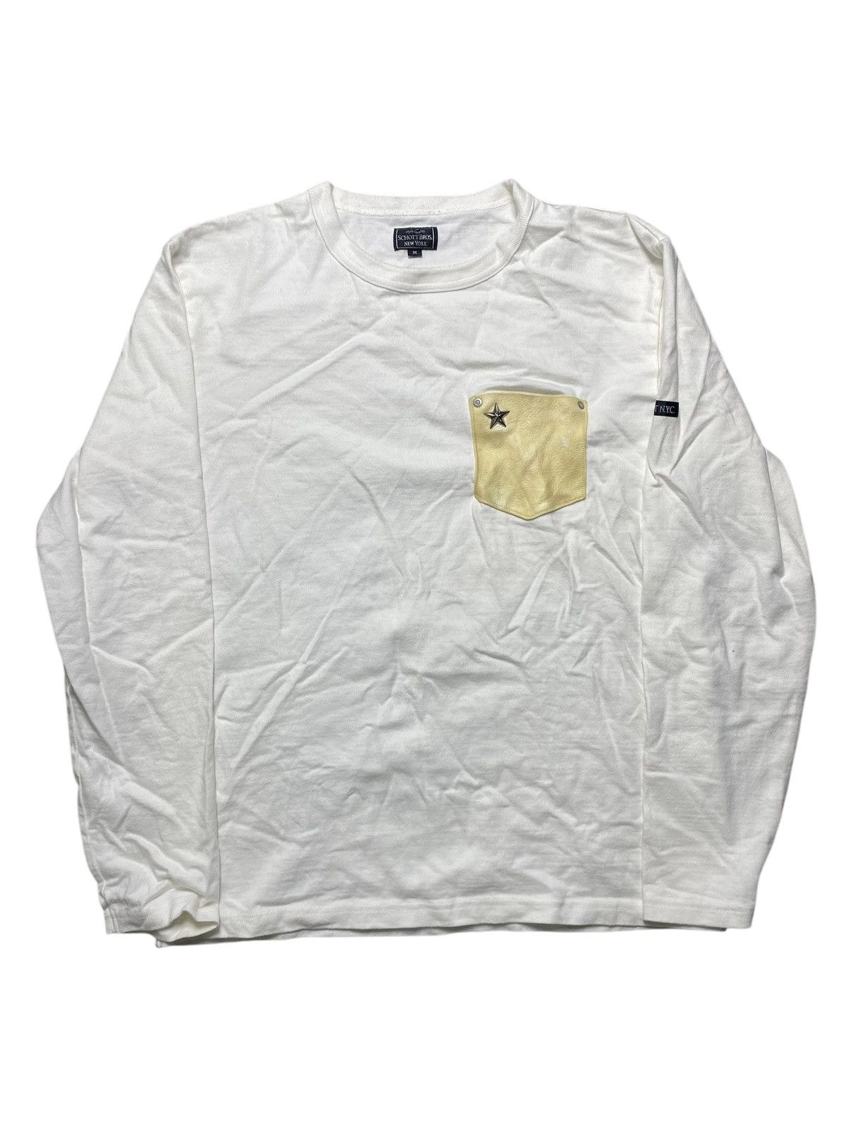 Schott VINTAGE SCHOTT BROS NEW YORK HARD POCKET STAR DESIGN Size US M / EU 48-50 / 2 - 1 Thumbnail