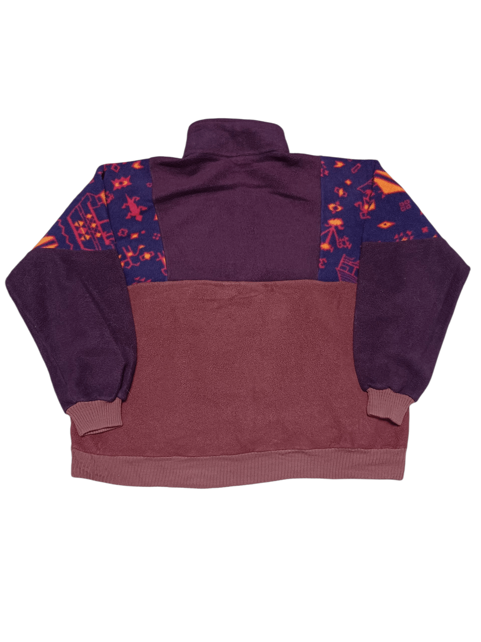 SALEWA SALEWA VINTAGE MADE IN ENGLAND FLEECE 1/3 SWEATSHIRT Size US XL / EU 56 / 4 - 3 Thumbnail
