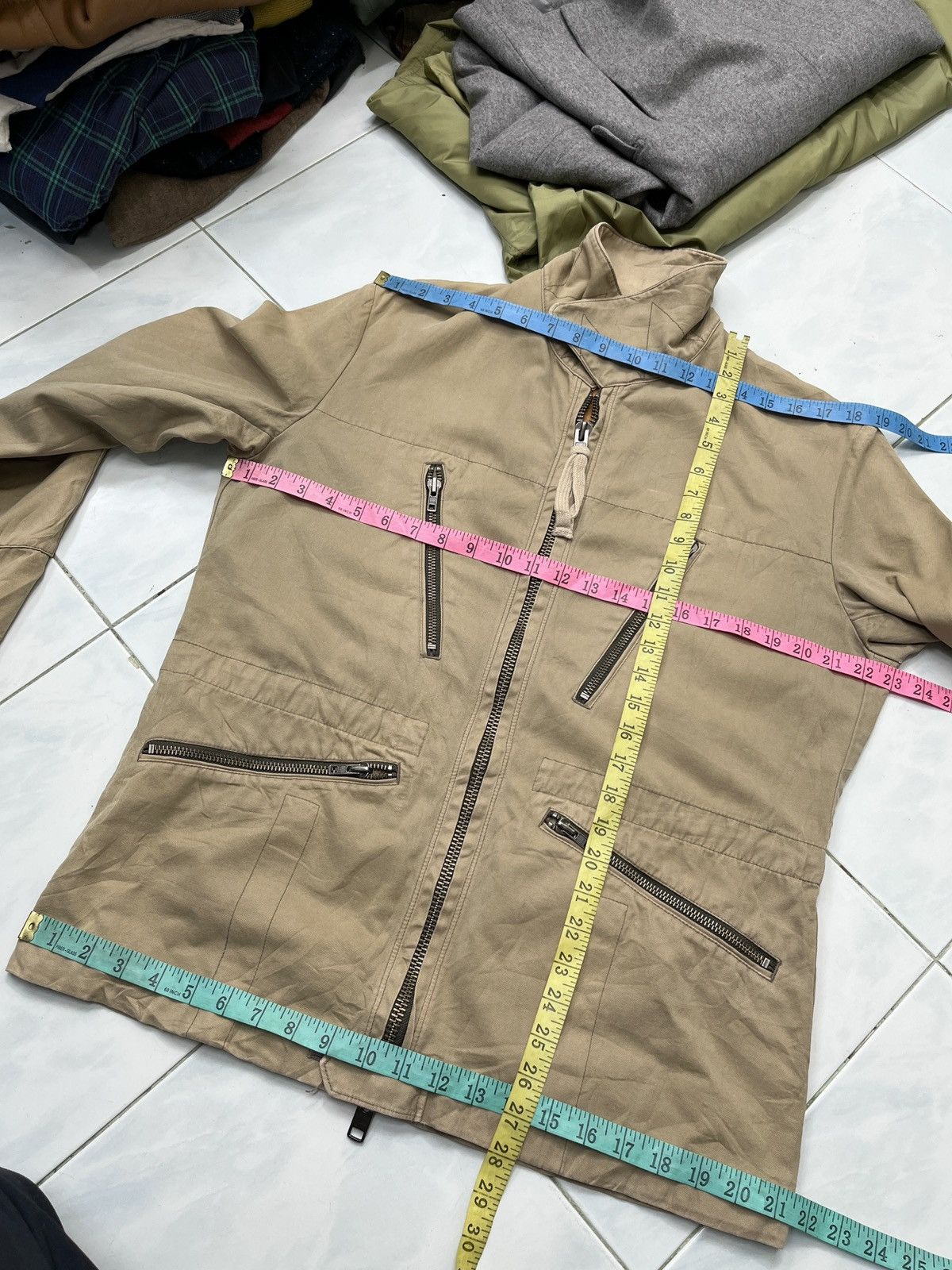 Final Home × Japanese Brand 🔥🔥🔥ARCHIVE BACK NUMBER MULTI POCKET JACKET Size US M / EU 48-50 / 2 - 14 Thumbnail