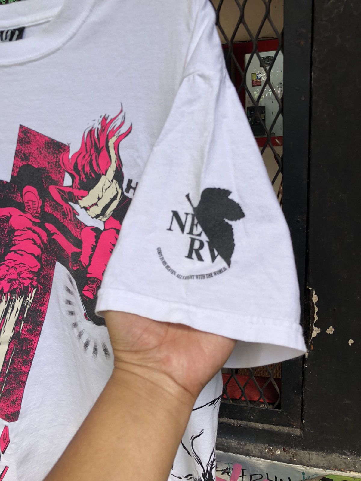 Anime × Cartoon Network HEY ANTISTYLE X EVANGELION SHIRT Size US L / EU 52-54 / 3 - 4 Thumbnail