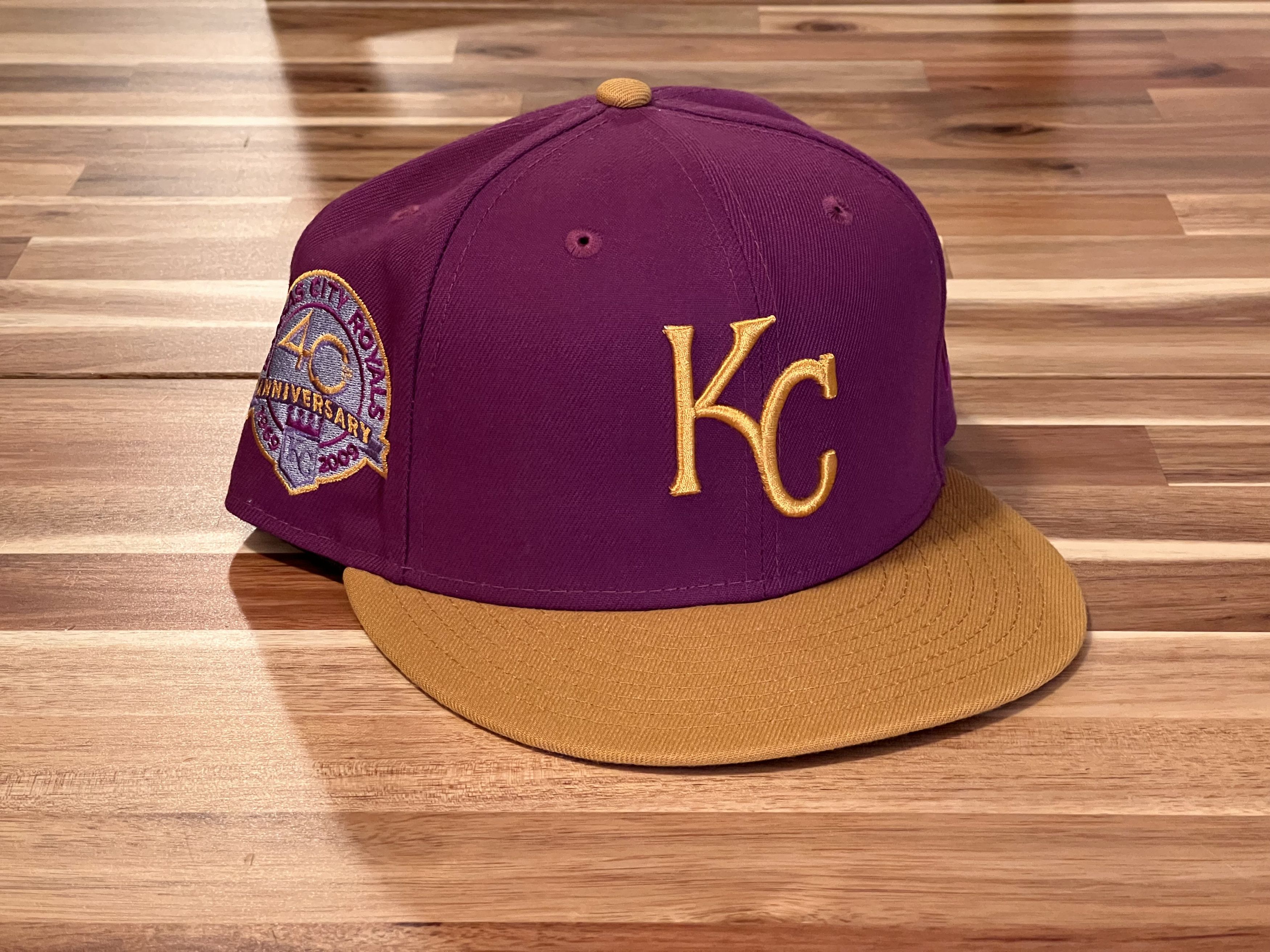 1980's KC Royals New Era Cap | Vintage Wool MLB Hat | Kansas City Royals Souvenir Hat | Kansas City Royals Cap 7 3/8 | Baseball Cap