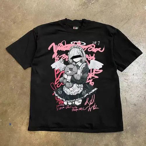 Vintage Aihara x Gotou Casual Loose Short Sleeve T-Shirt Size US M / EU 48-50 / 2 - 8 Thumbnail