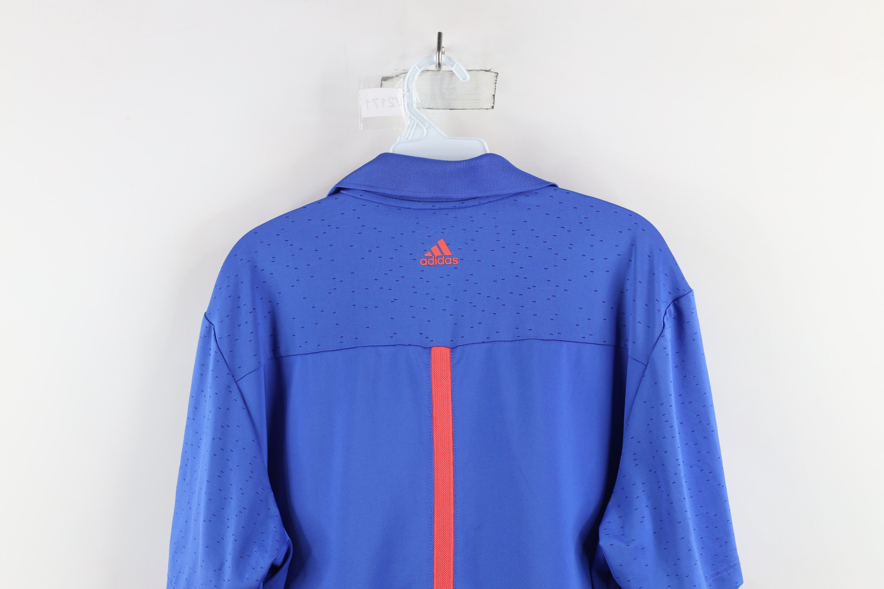 Adidas × Vintage Adidas Golf Sylwood Cup Highland Meadows Golfing Polo Blue Size US L / EU 52-54 / 3 - 12 Thumbnail