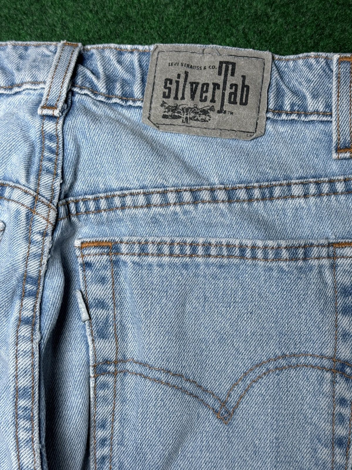 Levi's Vintage Clothing Vintage 90s Silvertab Levi’s Loose Baggy 9/10 29x32 Jeans Size 29" - 2 Thumbnail