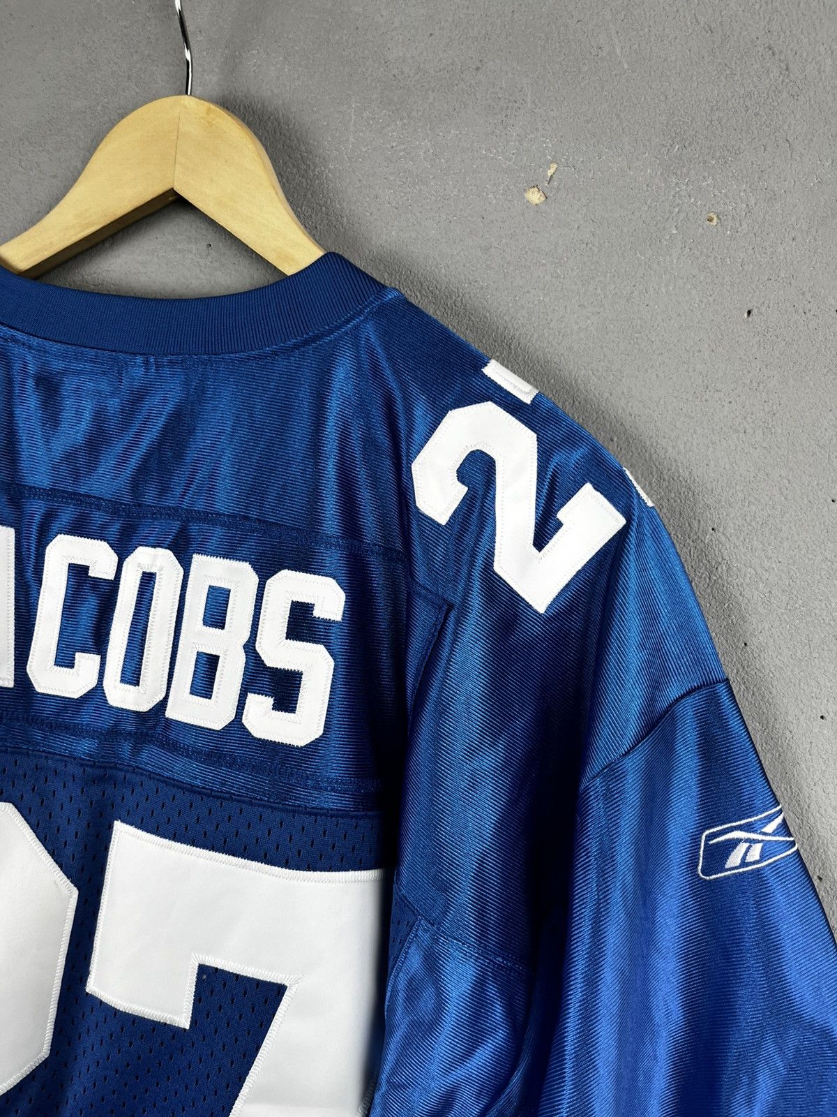 Reebok 2008 New York Giants Jacobs #27 Super Bowl Size US XL / EU 56 / 4 - 17 Thumbnail