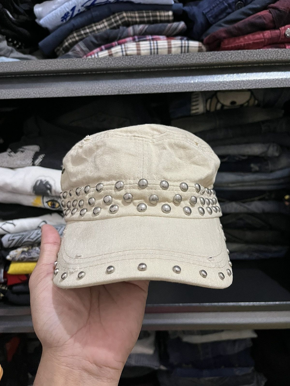 If Six Was Nine 💸BINDINGOFFER💸Japanese cadet studed hats Size ONE SIZE - 1 Thumbnail