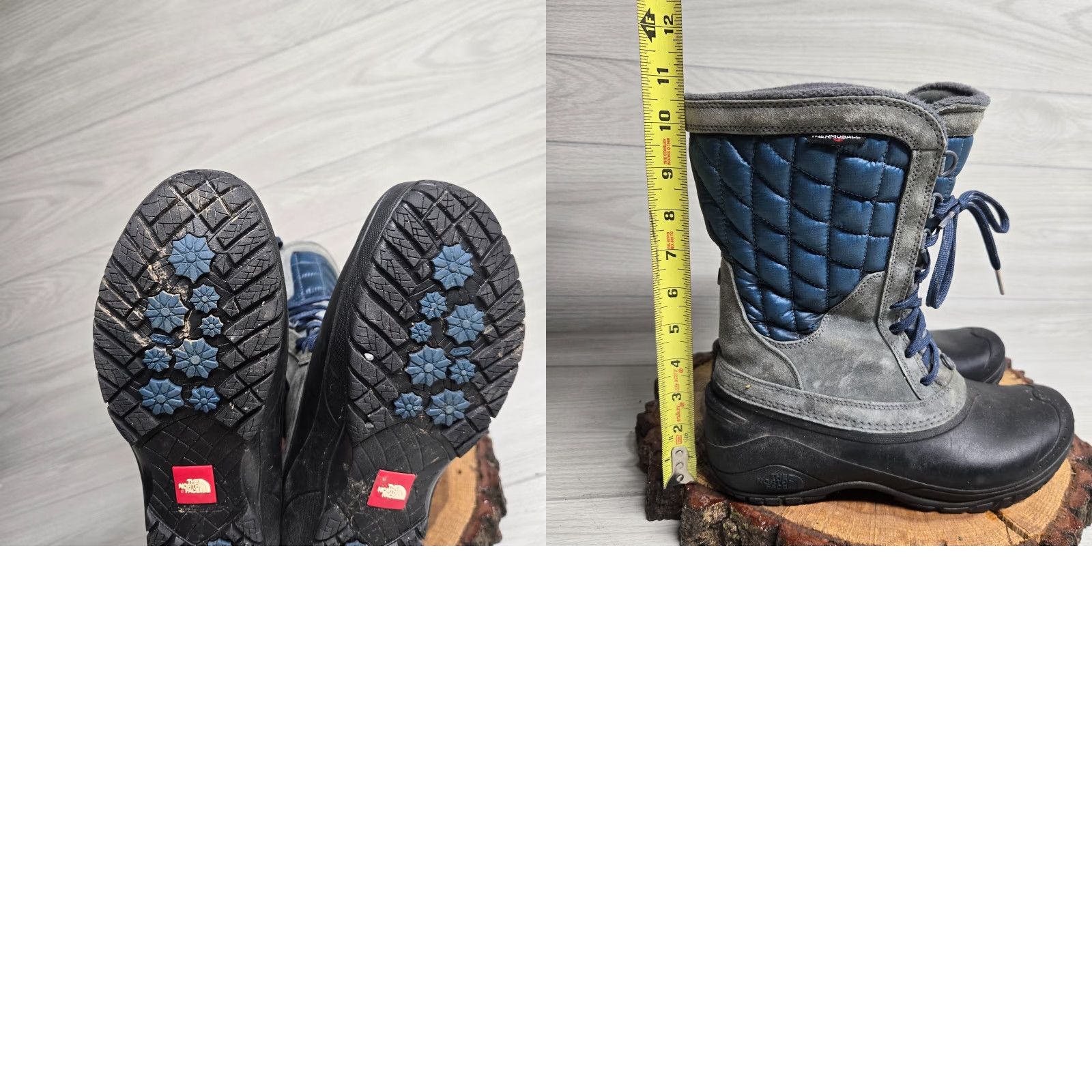 The North Face The North Face Womens Thermoball Utility Tall Winter Boots SZ 9.5 Black NF0A2T5D Size US 10 / IT 40 - 8 Thumbnail