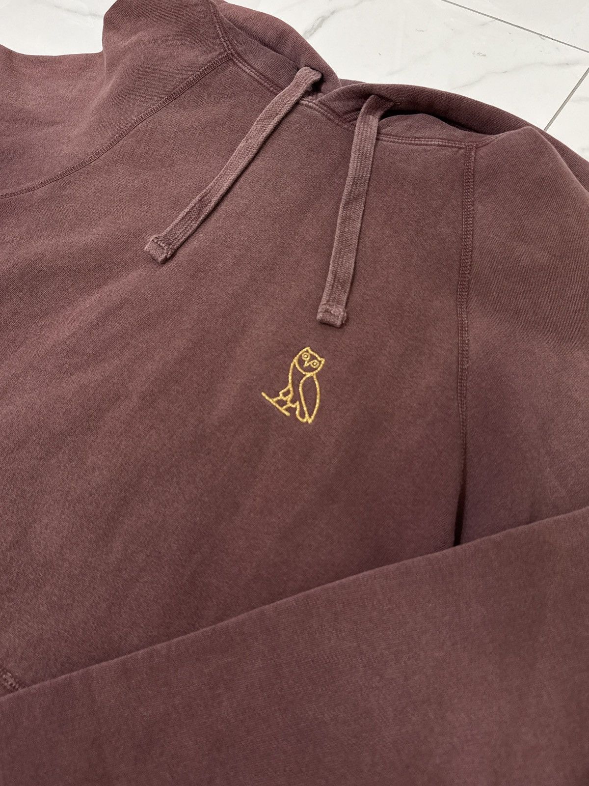Drake × October's Very Own October's Very Own Garment Dye Hoodie Burgundy Size US S / EU 44-46 / 1 - 4 Thumbnail