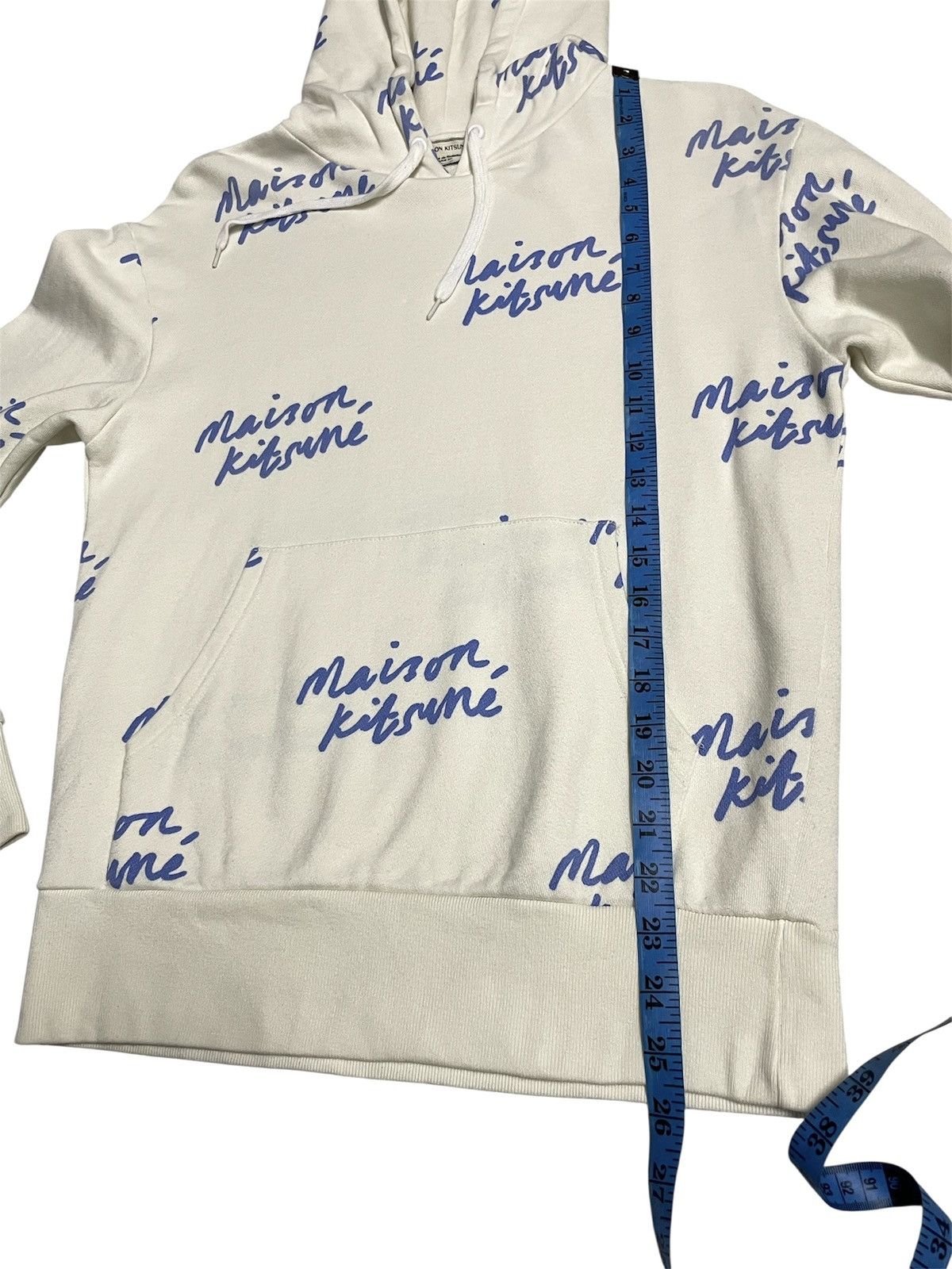 Maison Kitsune Maison Kitsune Hoodie Spellout Size US S / EU 44-46 / 1 - 4 Thumbnail