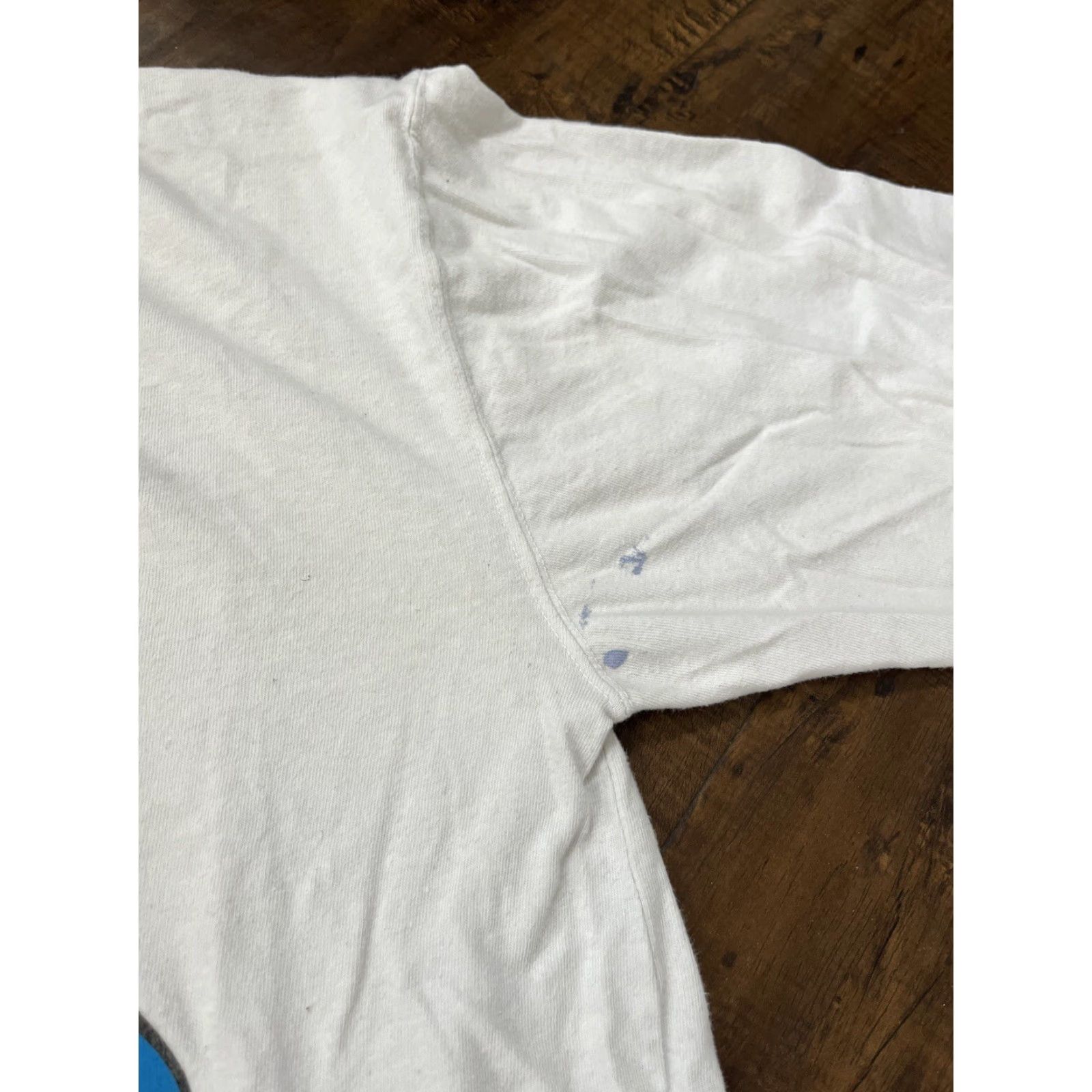 Vintage VINTAGE Scooby-Doo Big Face Christmas Santa Vtg 90s Long Sleeve T-Shirt Large Cartoon Men L White 90s Hanna Barbera Cartoon Network Mens Size US L / EU 52-54 / 3 - 5 Thumbnail
