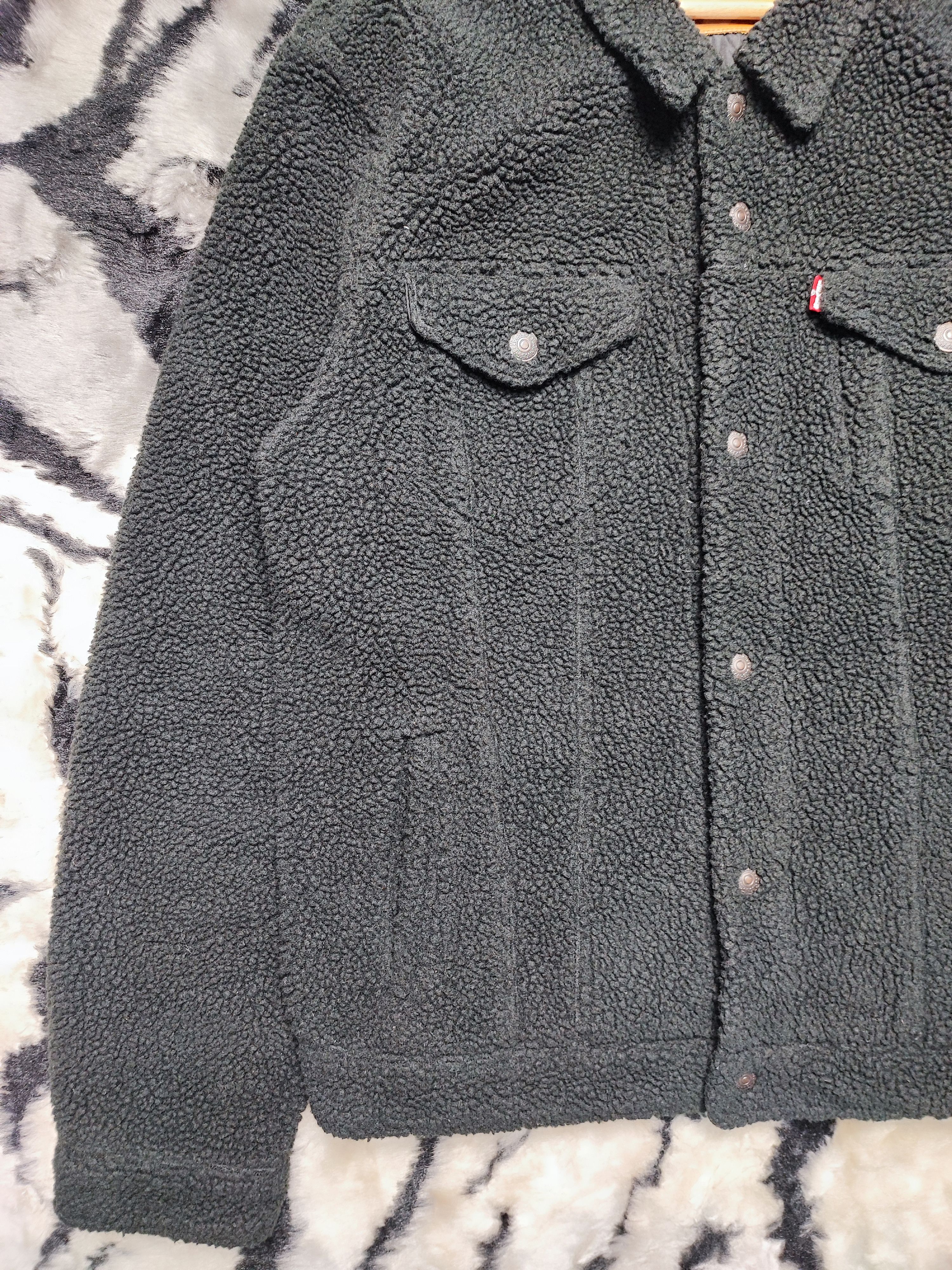 Levi's Vintage Clothing Levi's Sherpa Lined Trucker Jacket Fleece Size L Size US L / EU 52-54 / 3 - 3 Thumbnail