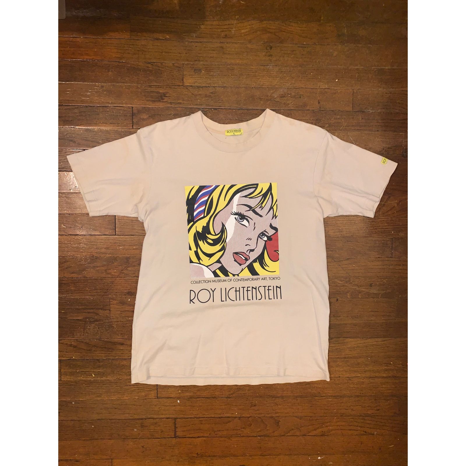 Other × Vintage Vintage Roy Lichtenstein Museum Tee XL Girl with Hair Ribbon Size US XL / EU 56 / 4 - 4 Thumbnail