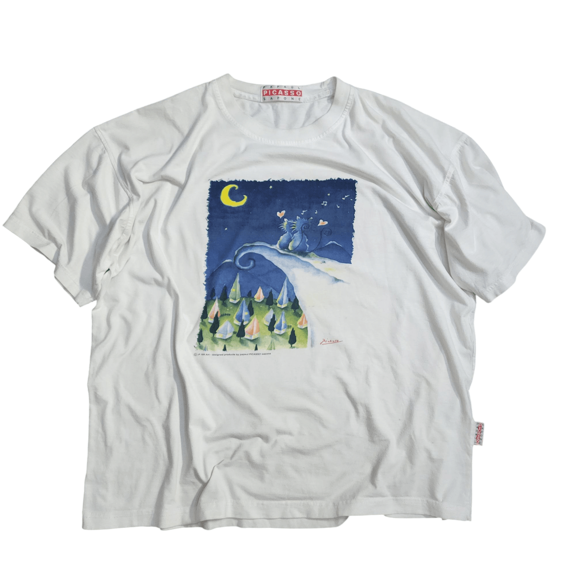 Other Vintage Art Cat Tees papaul Picasso sapone shirt Size US XL / EU 56 / 4 - 2 Thumbnail