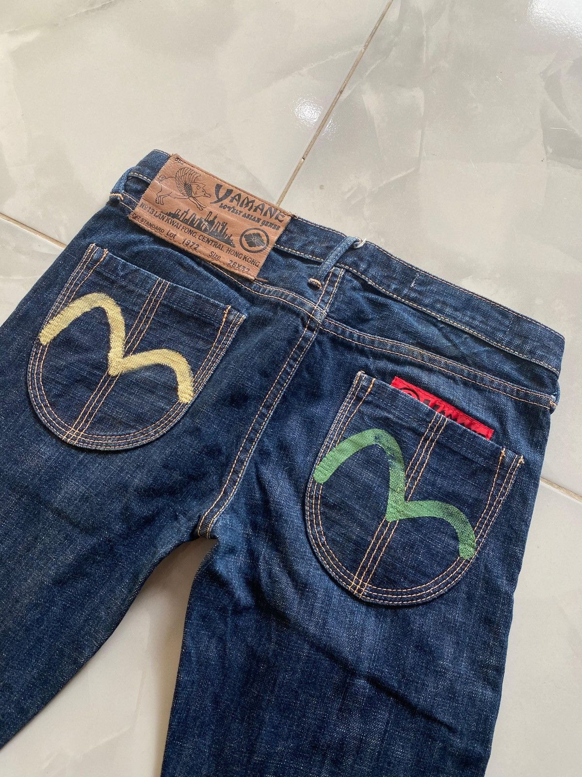 Evisu Evisu Yamane Seagull Two Tone Lot 1972 Size US 26 / EU 42 - 2 Thumbnail