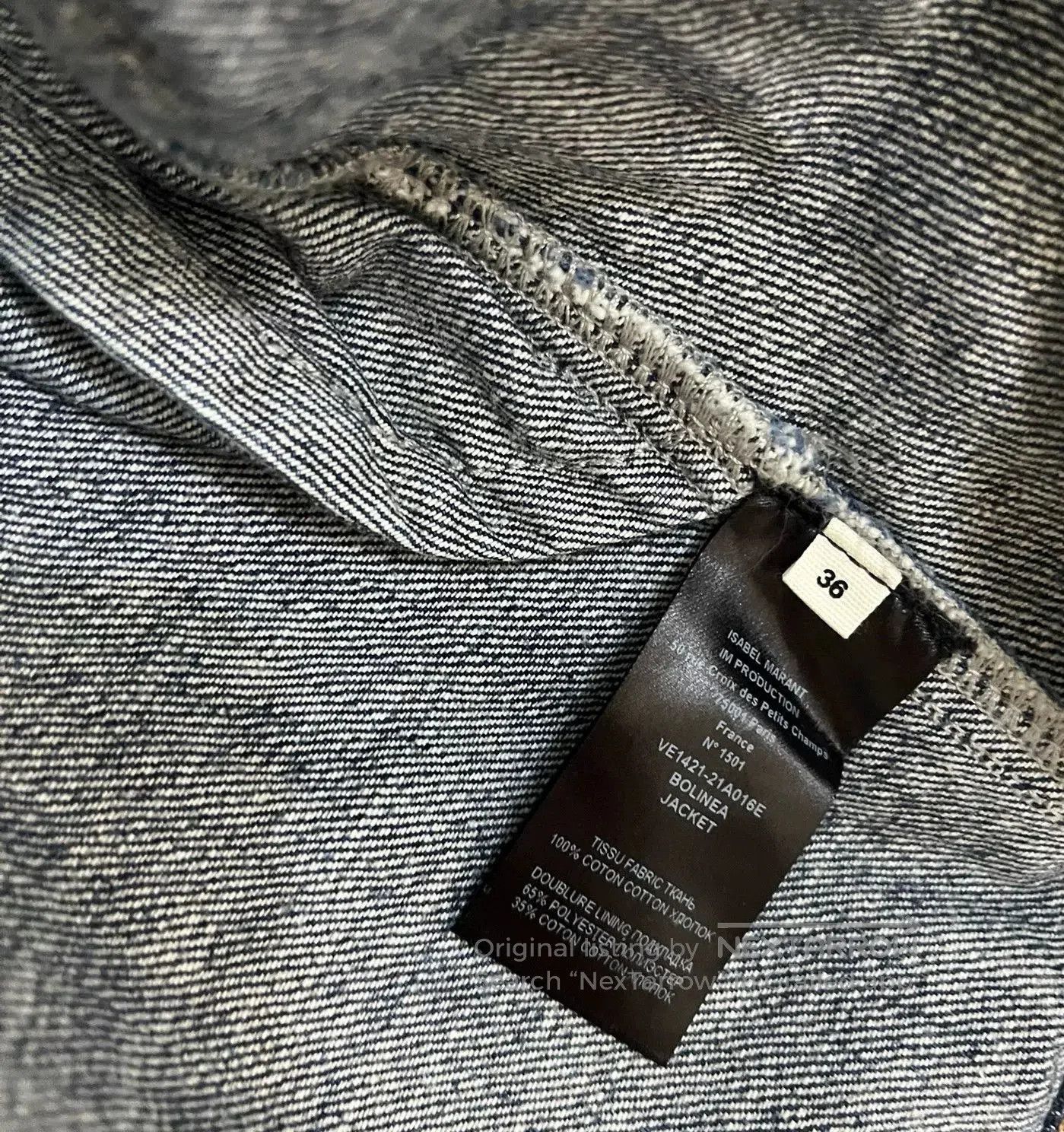 Isabel Marant Isabel Marant Denim Jacket. Size XS / US 0-2 / IT 36-38 - 4 Thumbnail