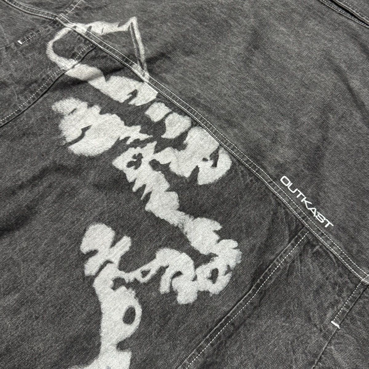 Outkast Denim Jacket Outkast Clothing vintage Size US XXL / EU 58 / 5 - 4 Thumbnail