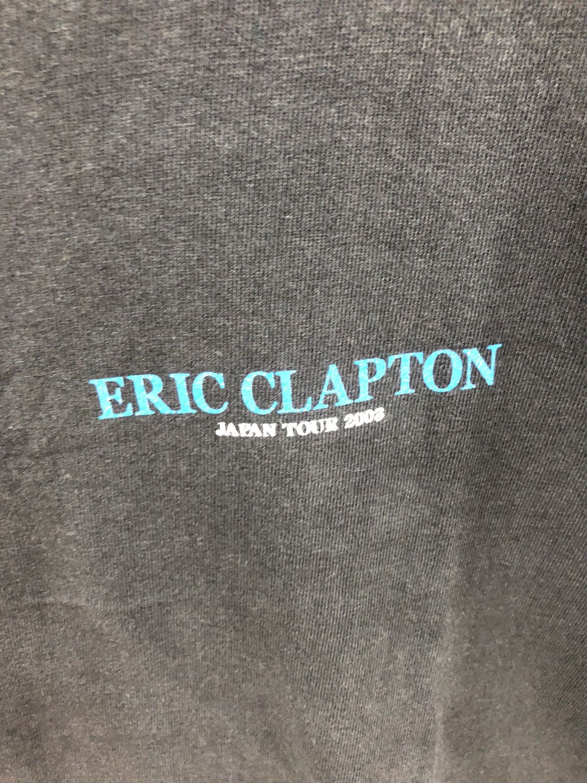 Band Tees × Vintage 2003 japan Tour Eric Clapton tee Size US L / EU 52-54 / 3 - 4 Thumbnail