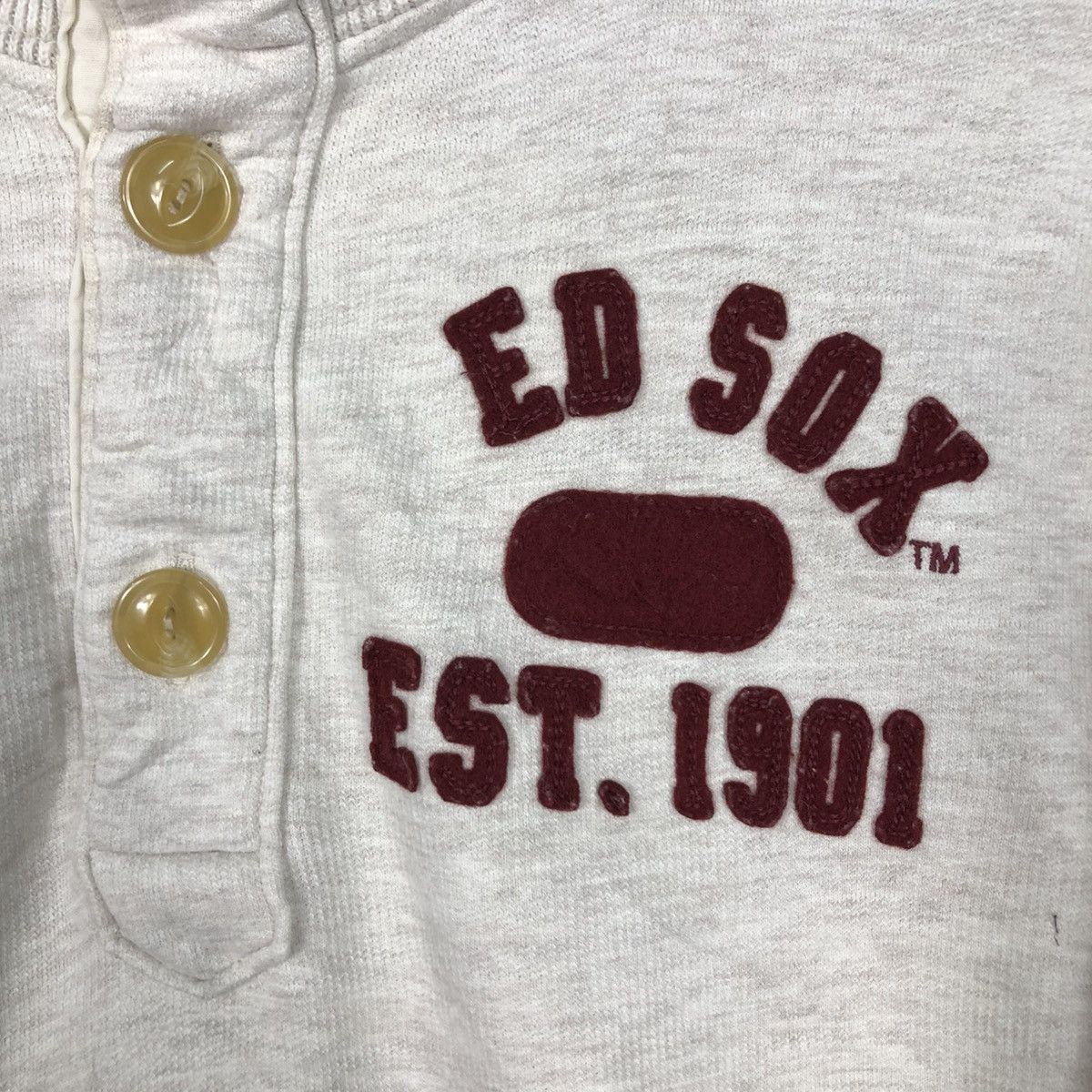Japanese Brand 📌Vintage Sweatshirt Red Sox Big Logo Size US M / EU 48-50 / 2 - 15 Thumbnail